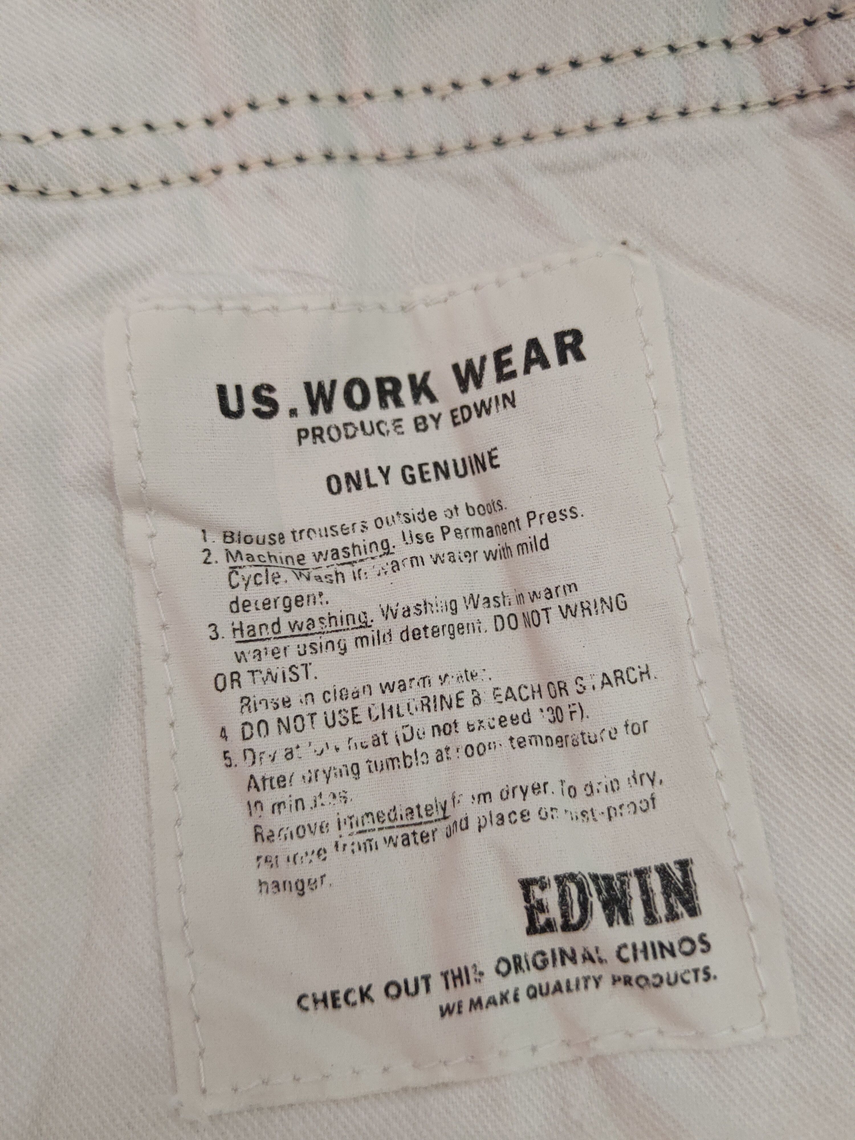 Edwin Edwin Blue Faded vintage cargo Casual Pants #S1718 Size US 34 / EU 50 - 14 Thumbnail