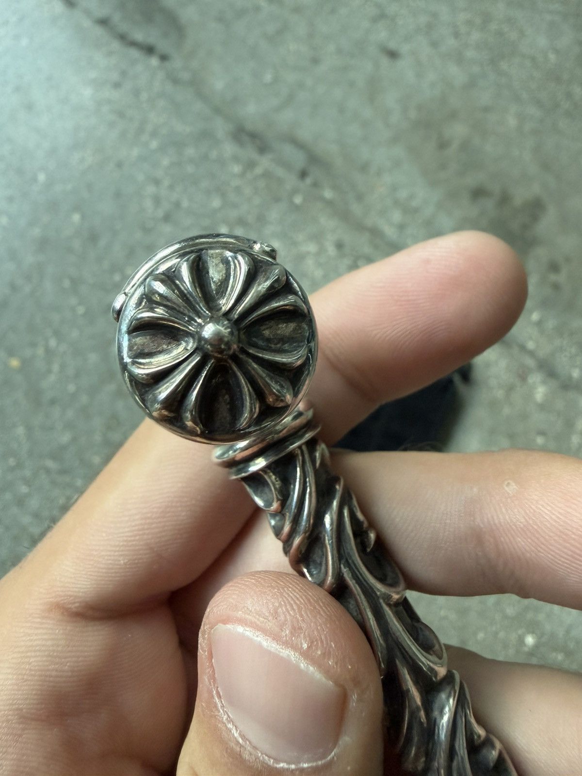 Chrome Hearts Chrome Hearts Silver Smoking Pipe NEW UNUSED Size ONE SIZE - 4 Thumbnail
