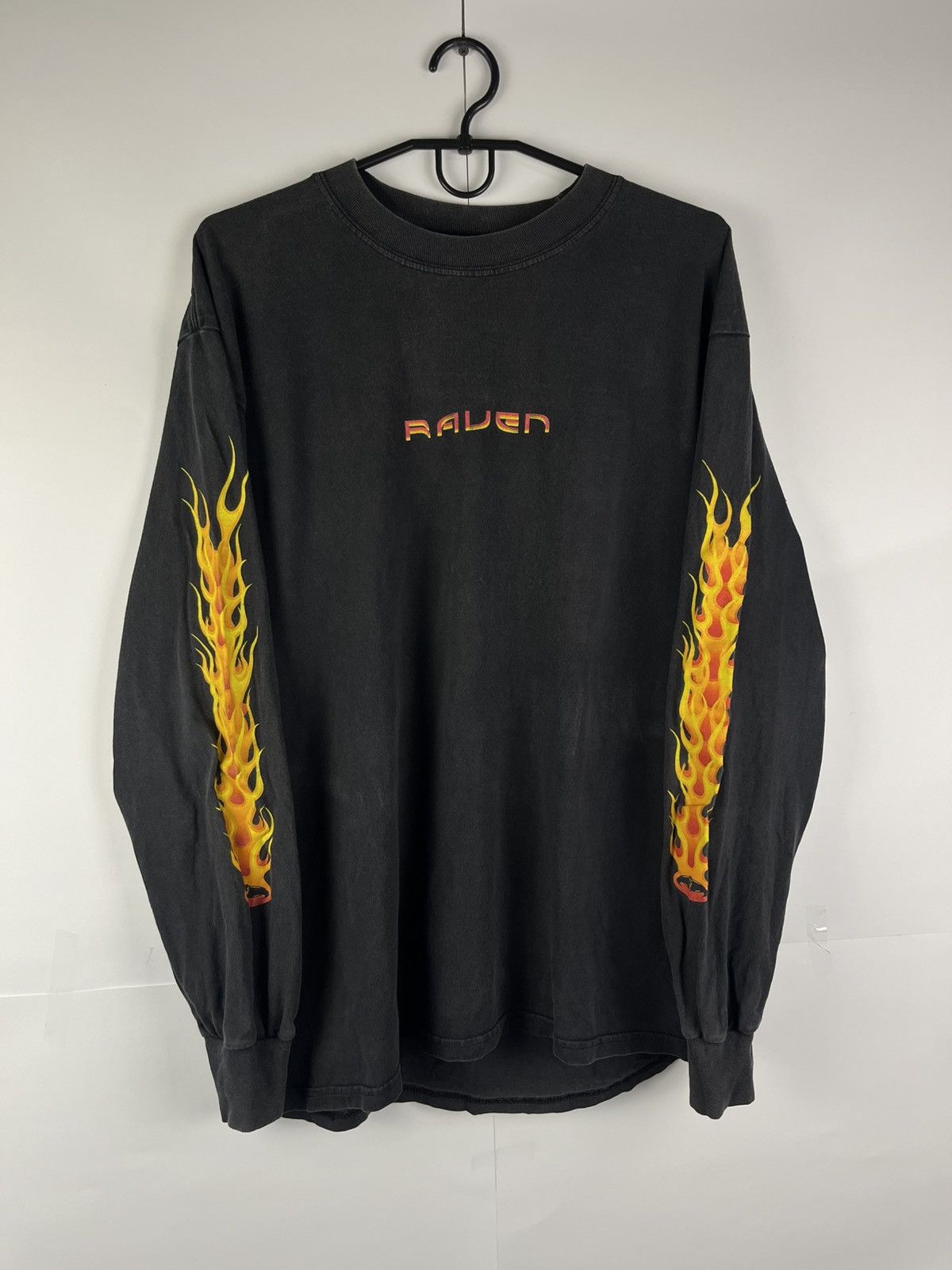 Vintage Raven Printball Gear Vintg Long Sleeve Tee Shirt Made in USA Size US L / EU 52-54 / 3 - 1 Thumbnail