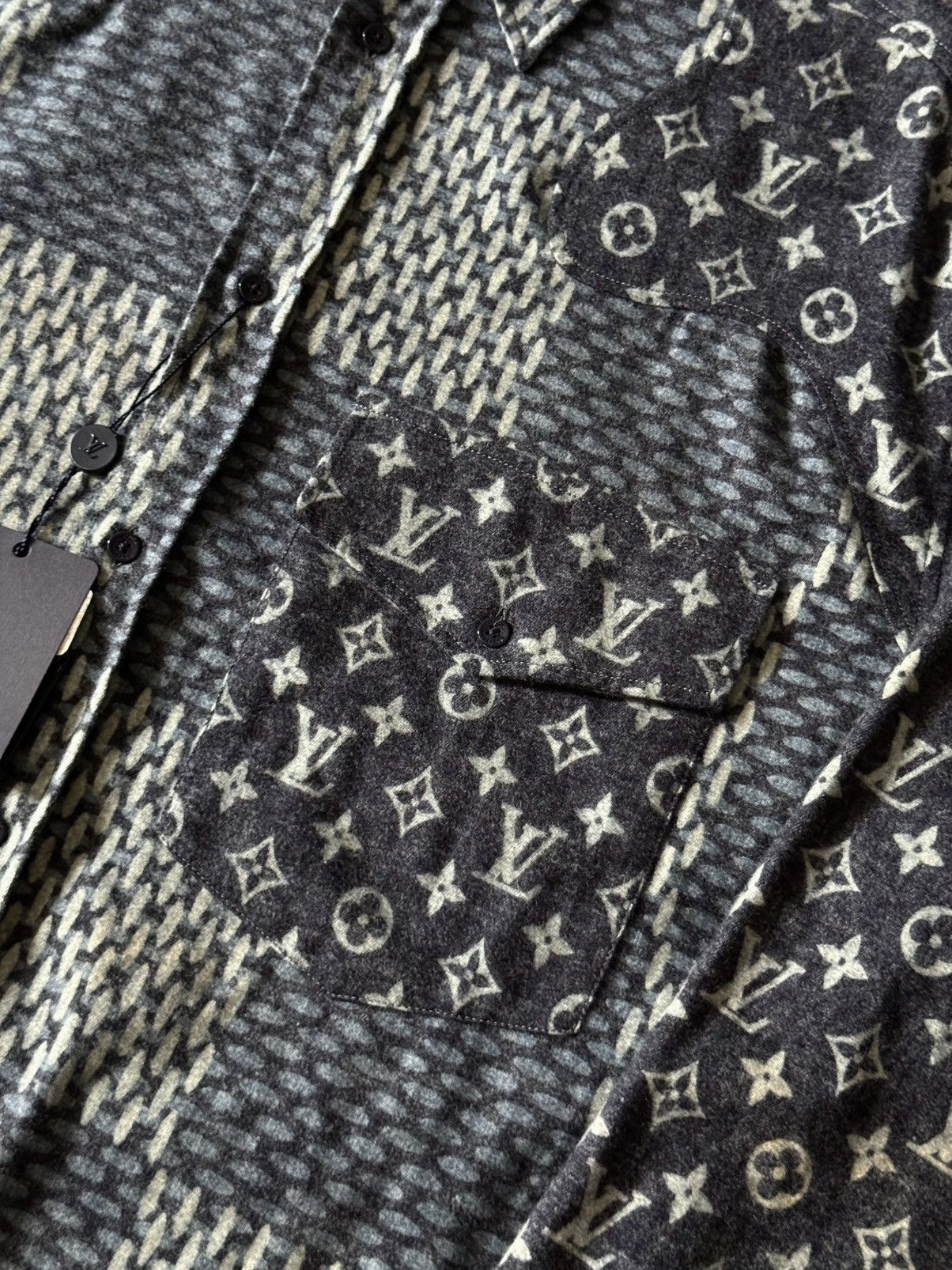 Louis Vuitton Louis Vuitton - Virgil Abloh / Nigo - SS20 - Flannel Shirt Size US XXL / EU 58 / 5 - 5 Thumbnail