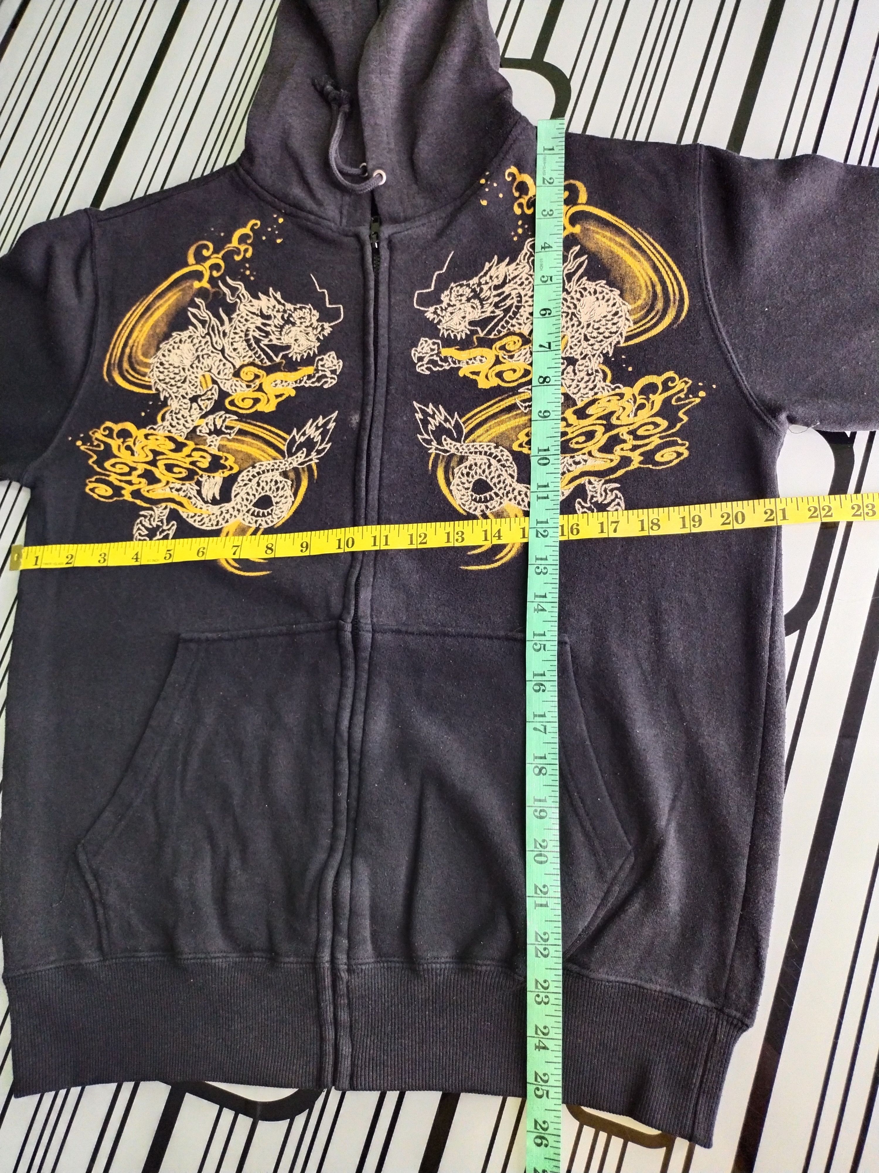 If Six Was Nine × Japanese Brand Vintage Japanese Dragon Design Zipper Hoodie Size US M / EU 48-50 / 2 - 10 Thumbnail