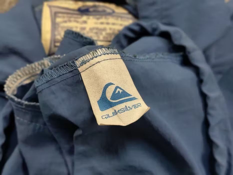 Quiksilver Vintage 90's Quiksilver Saltwater Light Blue big Logo Jacket Size US S / EU 44-46 / 1 - 8 Thumbnail