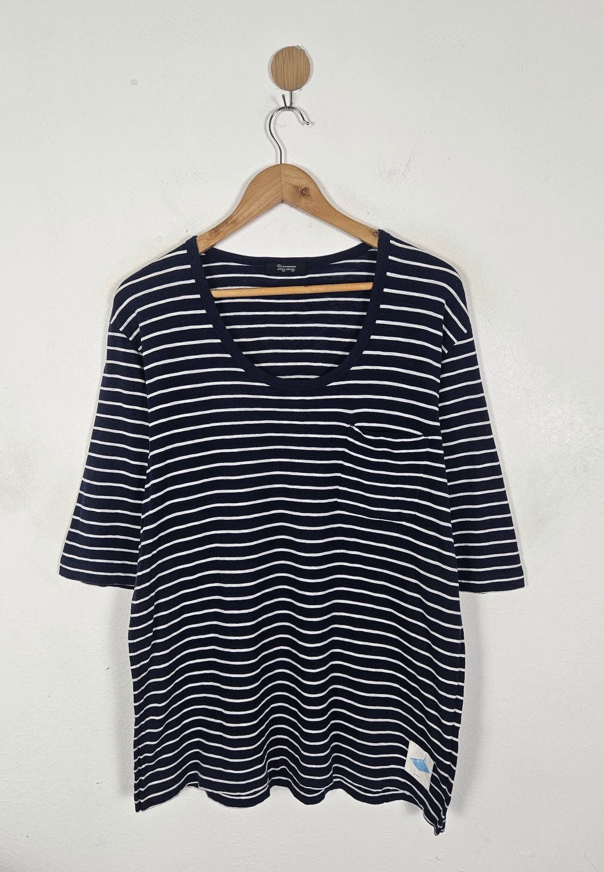Undercover Undercover Undercoverism Underman stripe shirt Size US L / EU 52-54 / 3 - 1 Thumbnail