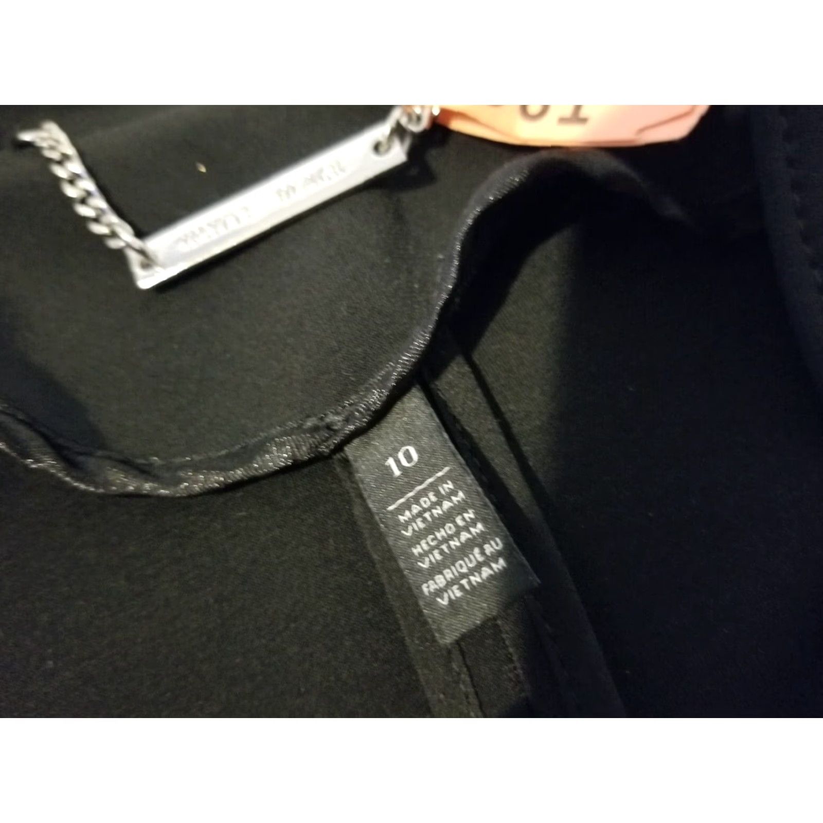 White House Black Market Womens White House Black Market Blazer Jacket 10 Black Shirt? Size L / US 10 / IT 46 - 5 Thumbnail