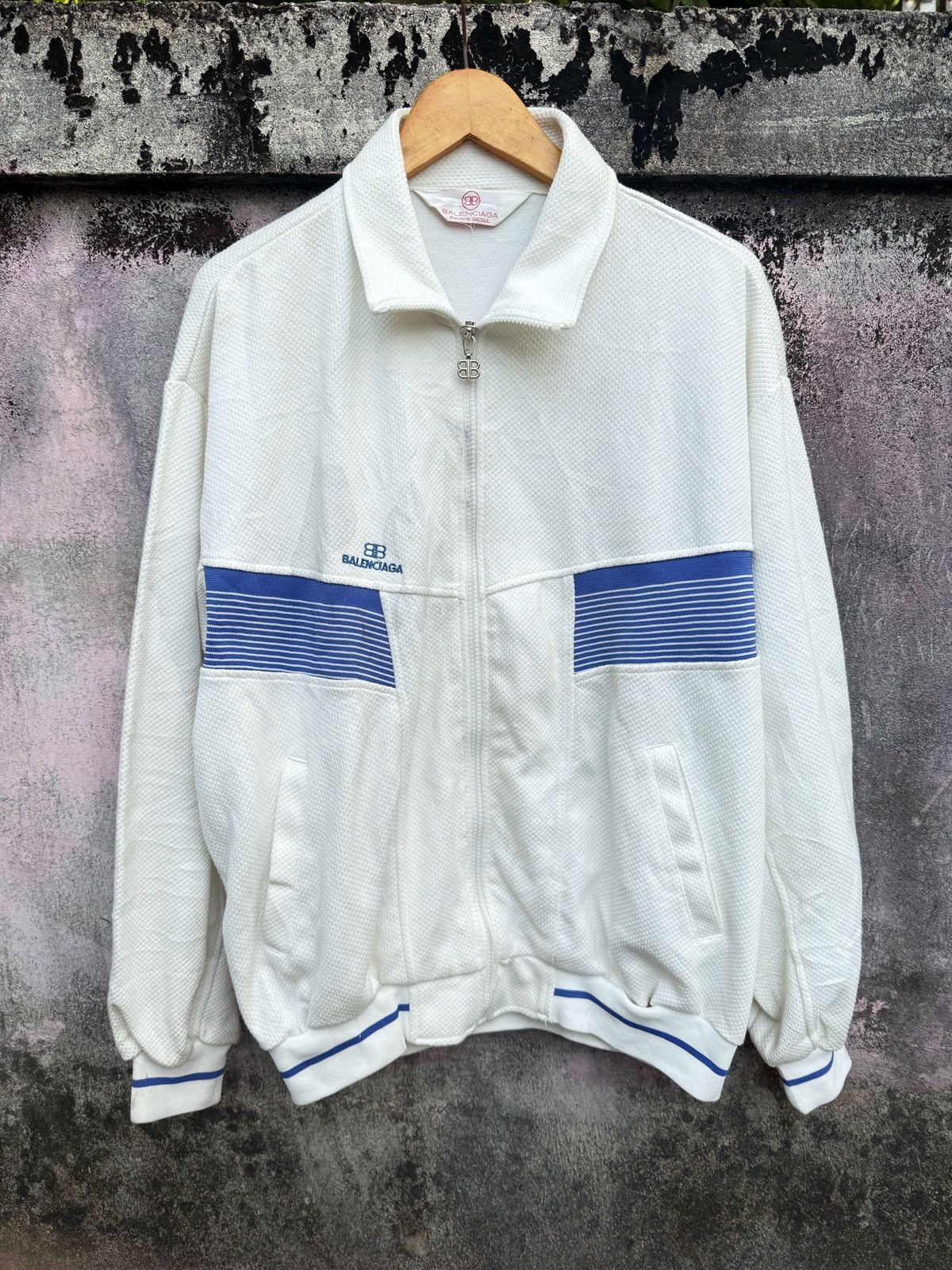 Balenciaga BALENCIAGA TRACKSUIT JACKET VINTAGE 90s Size US L / EU 52-54 / 3 - 1 Thumbnail