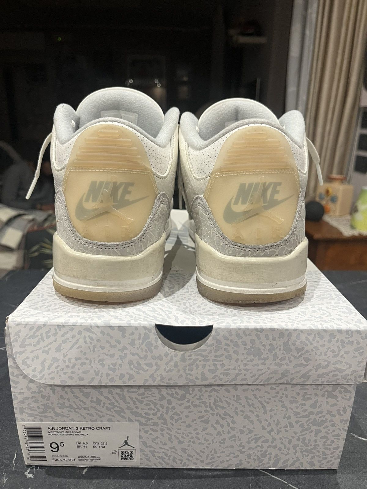 Jordan Brand Jordan 3 craft “Ivory” Size US 10 / EU 43 - 4 Thumbnail