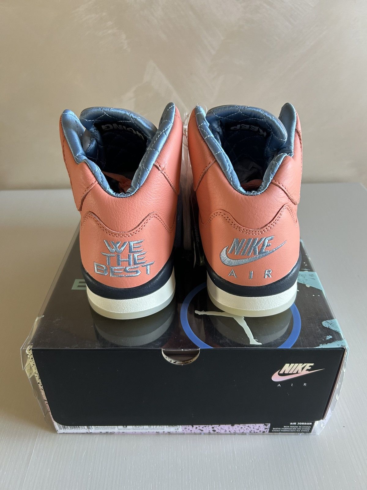 Dj Khaled × Jordan Brand Jordan 5 DJ Khaled “We The Best” Crimson Bliss 42.5 EU/9 US Size US 9 / EU 42 - 4 Thumbnail