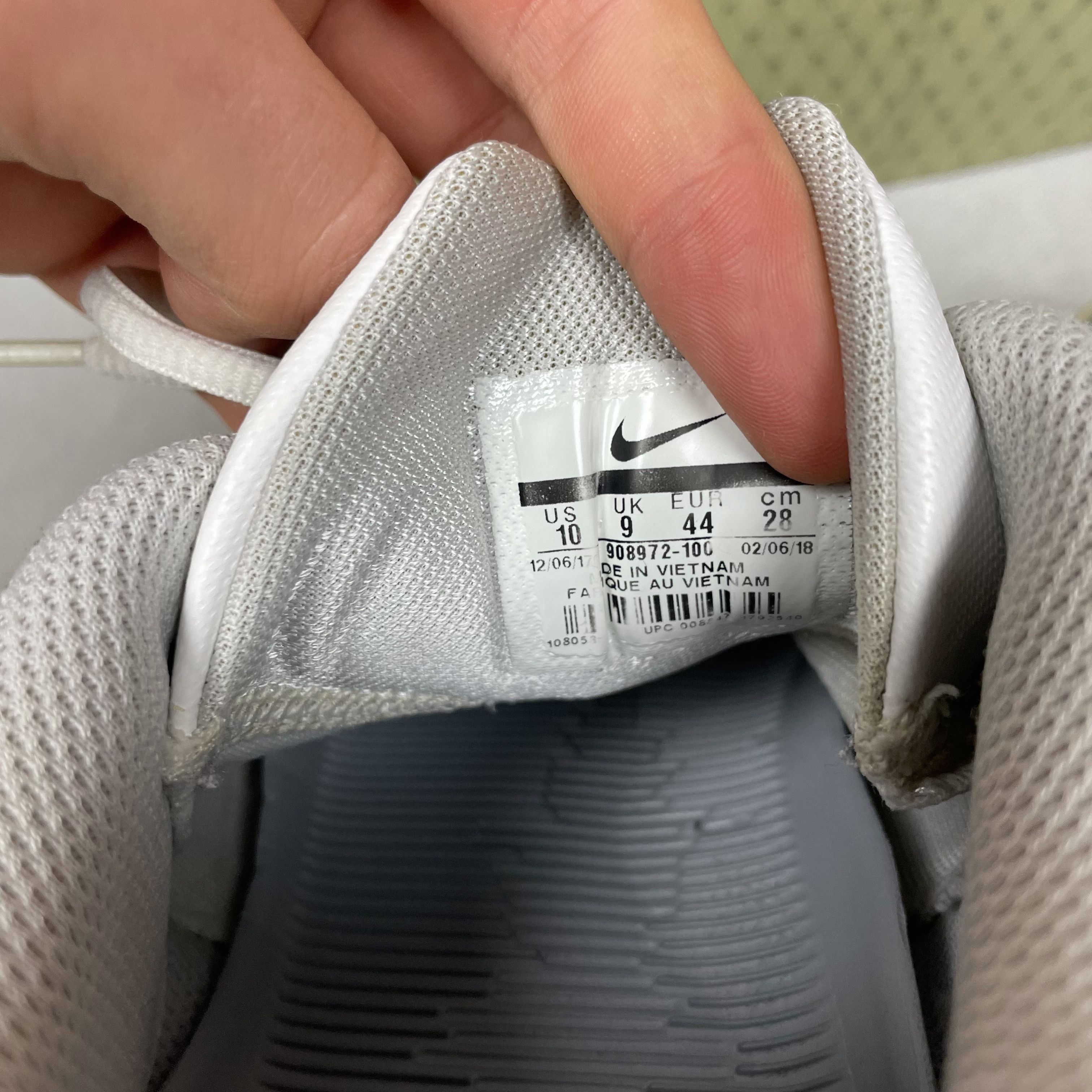 Nike Nike Mamba Rage 908972-100 Men's White Basketball Shoes 10 Size US 10 / EU 43 - 12 Thumbnail