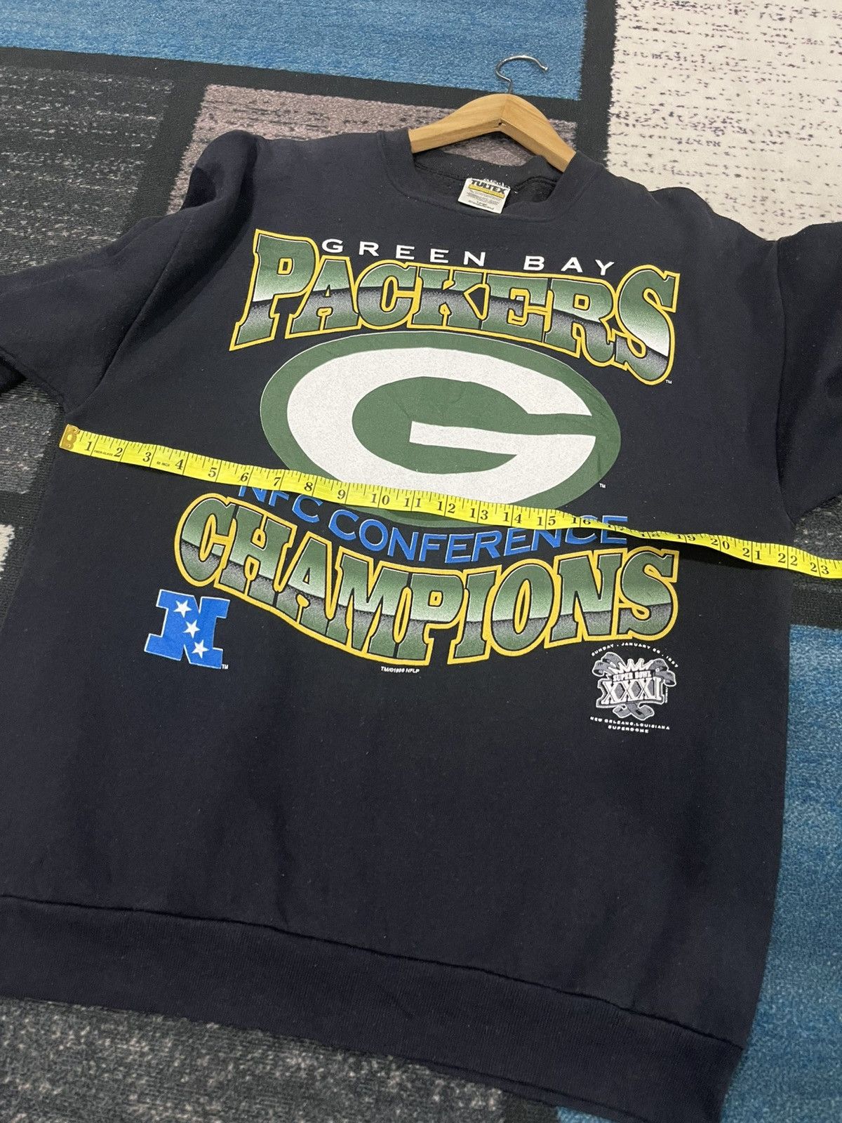 NFL Vintage Green Bay Packers NFL Super Bowl Sweatshirt Size US L / EU 52-54 / 3 - 11 Thumbnail