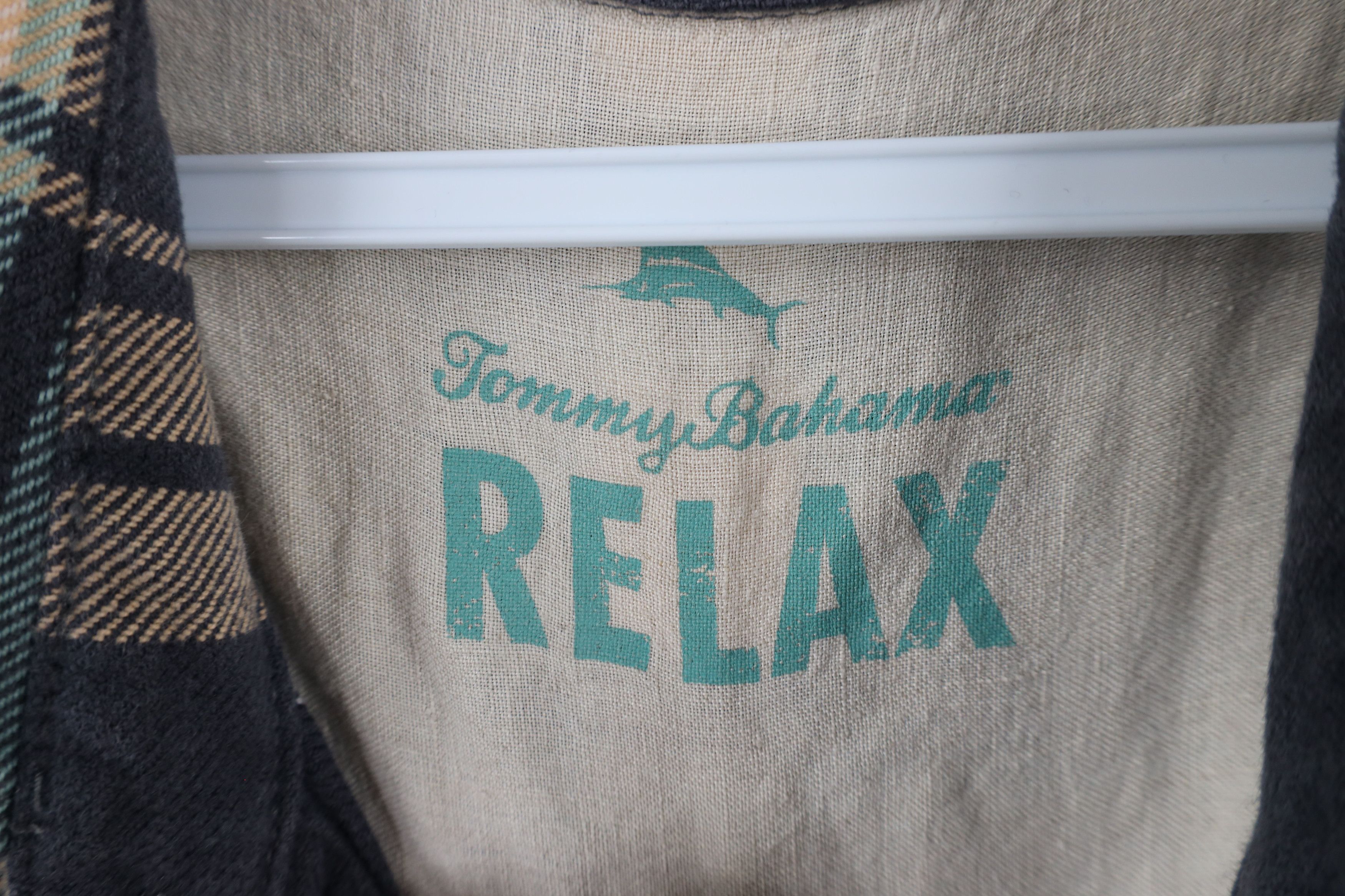 Tommy Bahama × Vintage Tommy Bahama Relax Collared Button Shirt Plaid Cotton Size US XL / EU 56 / 4 - 6 Thumbnail