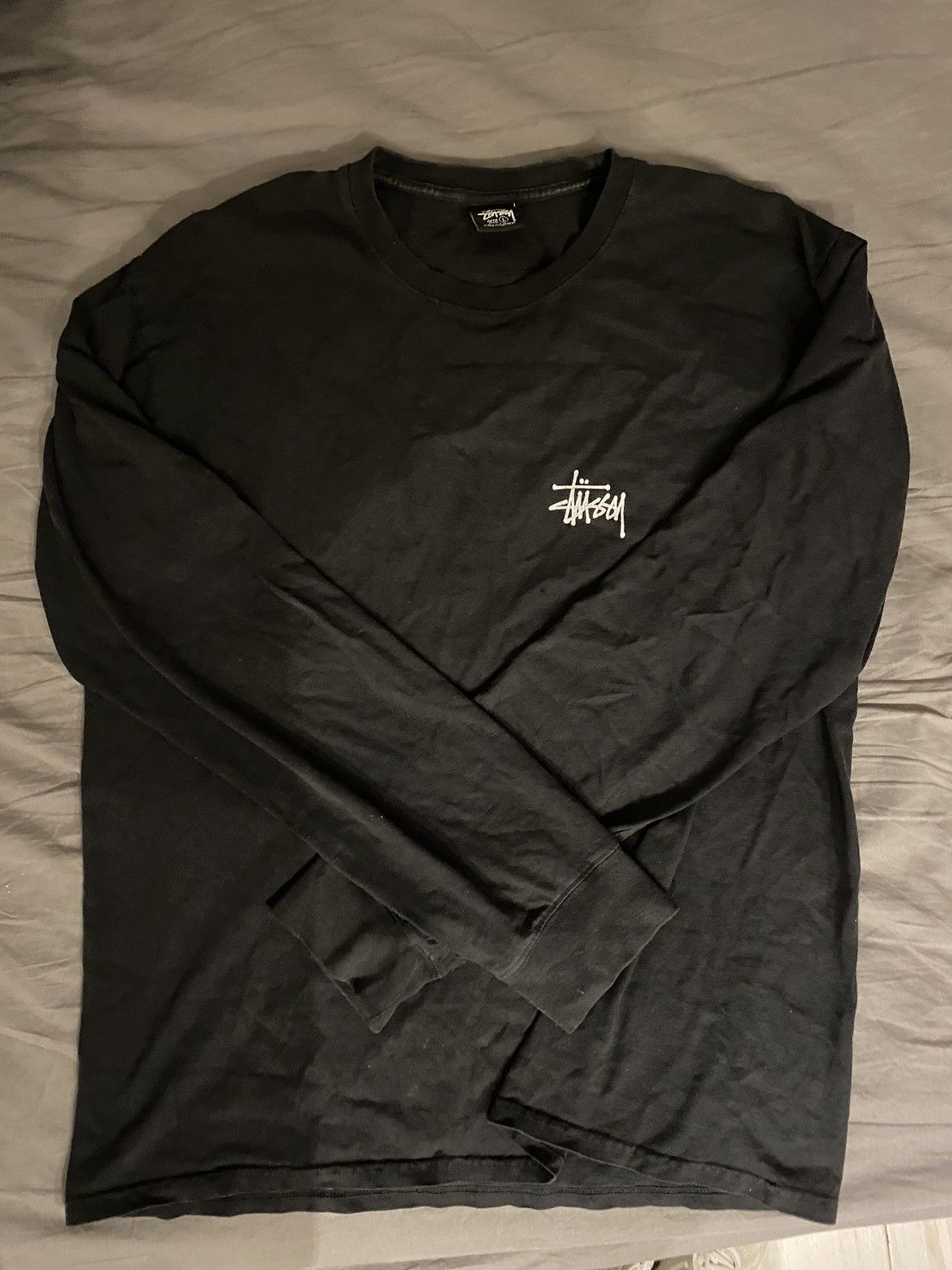 Stussy Stussy Logo L/S Size US L / EU 52-54 / 3 - 2 Thumbnail