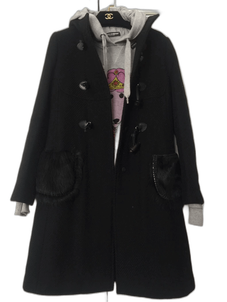 Prada Classic Prada Hooded Coat for Women -2505 Size US L / EU 52-54 / 3 - 1 Thumbnail