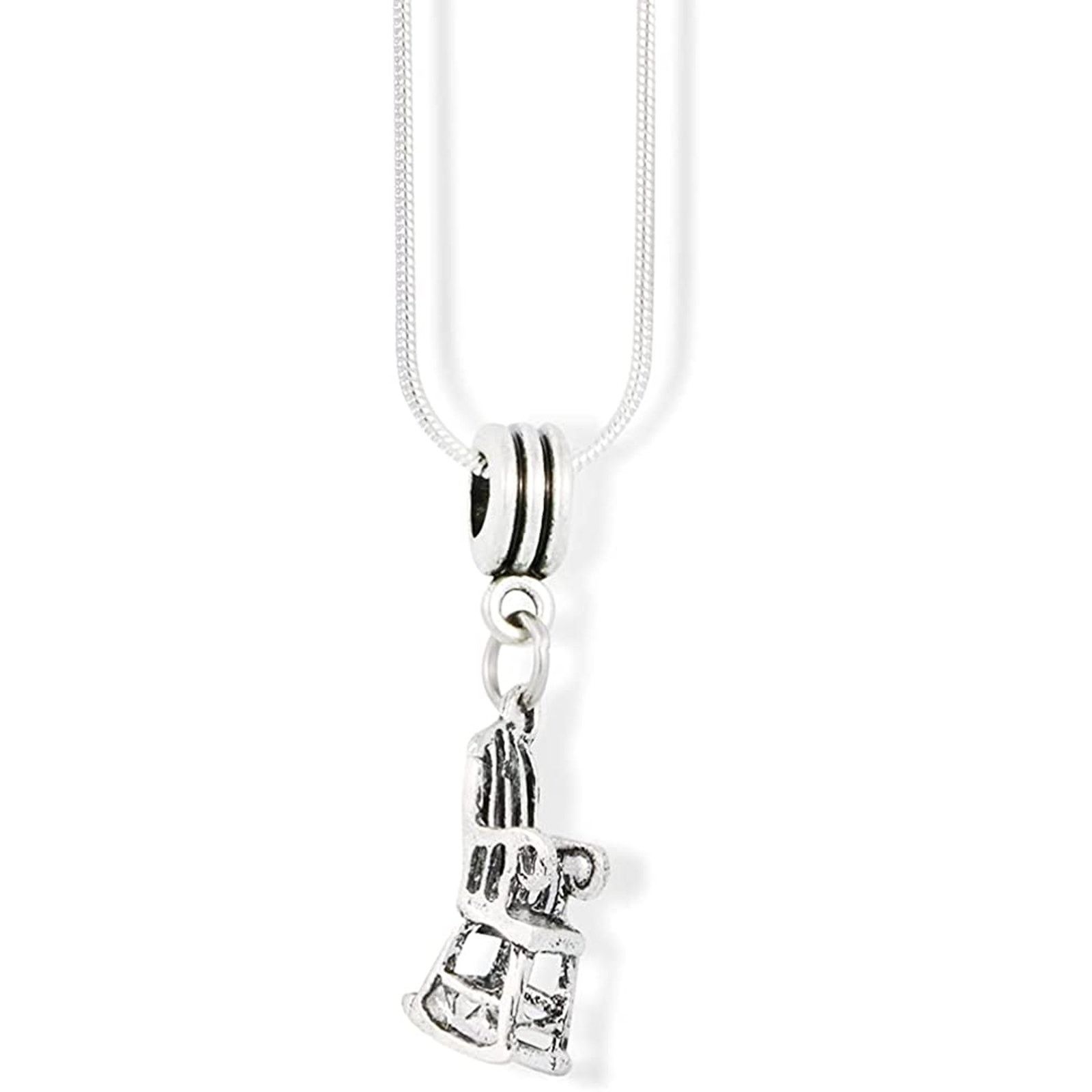 & Other Stories Rocking Chair Charm Snake Chain Necklace Size ONE SIZE - 2 Thumbnail