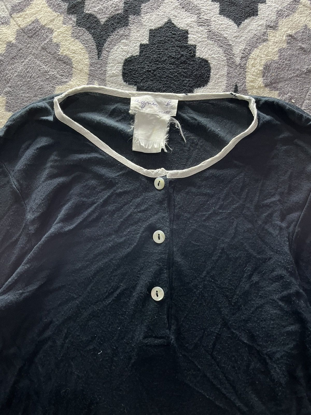 agnes b. Agnes b longsleeve tshirt Size US M / EU 48-50 / 2 - 3 Thumbnail