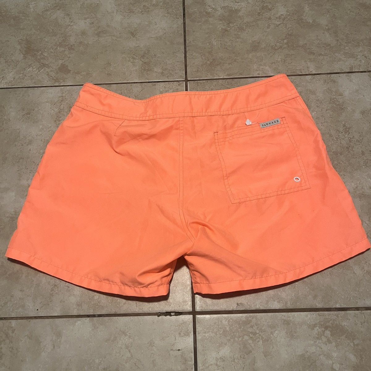 Vintage Sauvage Swim Shorts Size US 34 / EU 50 - 3 Thumbnail
