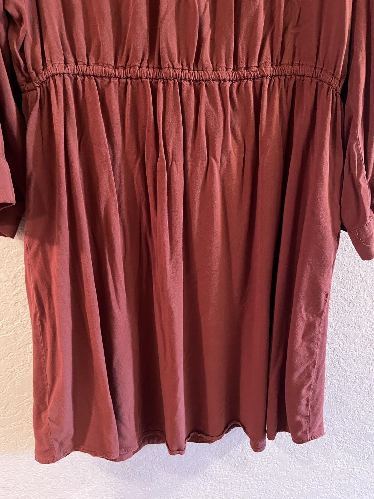 Other Torrid Rust Zip Front Drawstring Waist Dress Size XL / US 12-14 / IT 48-50 - 6 Thumbnail