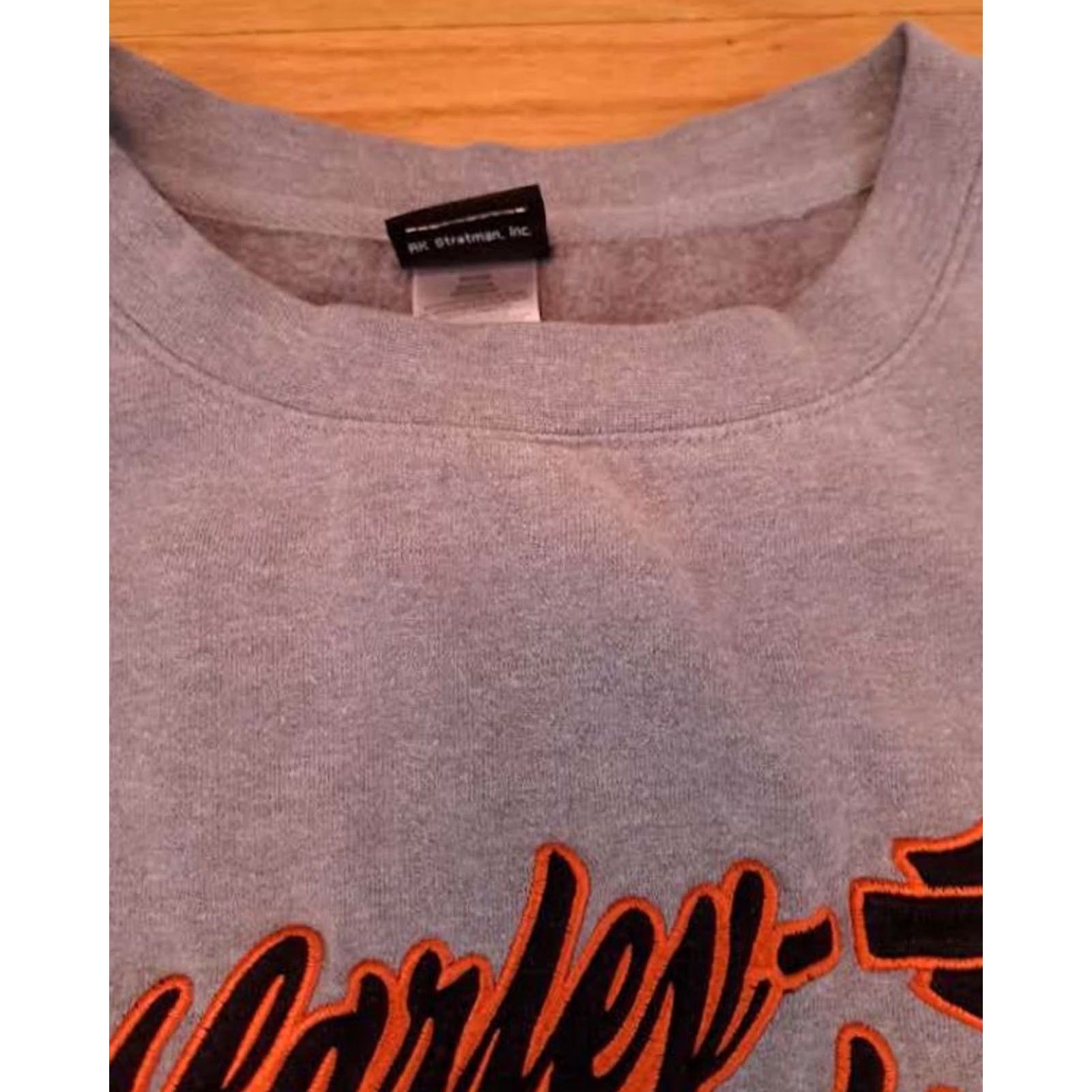 Harley Davidson Harley Davidson Sweatshirt Large Grey Detroit Michigan Motown Stitched Size US L / EU 52-54 / 3 - 3 Thumbnail