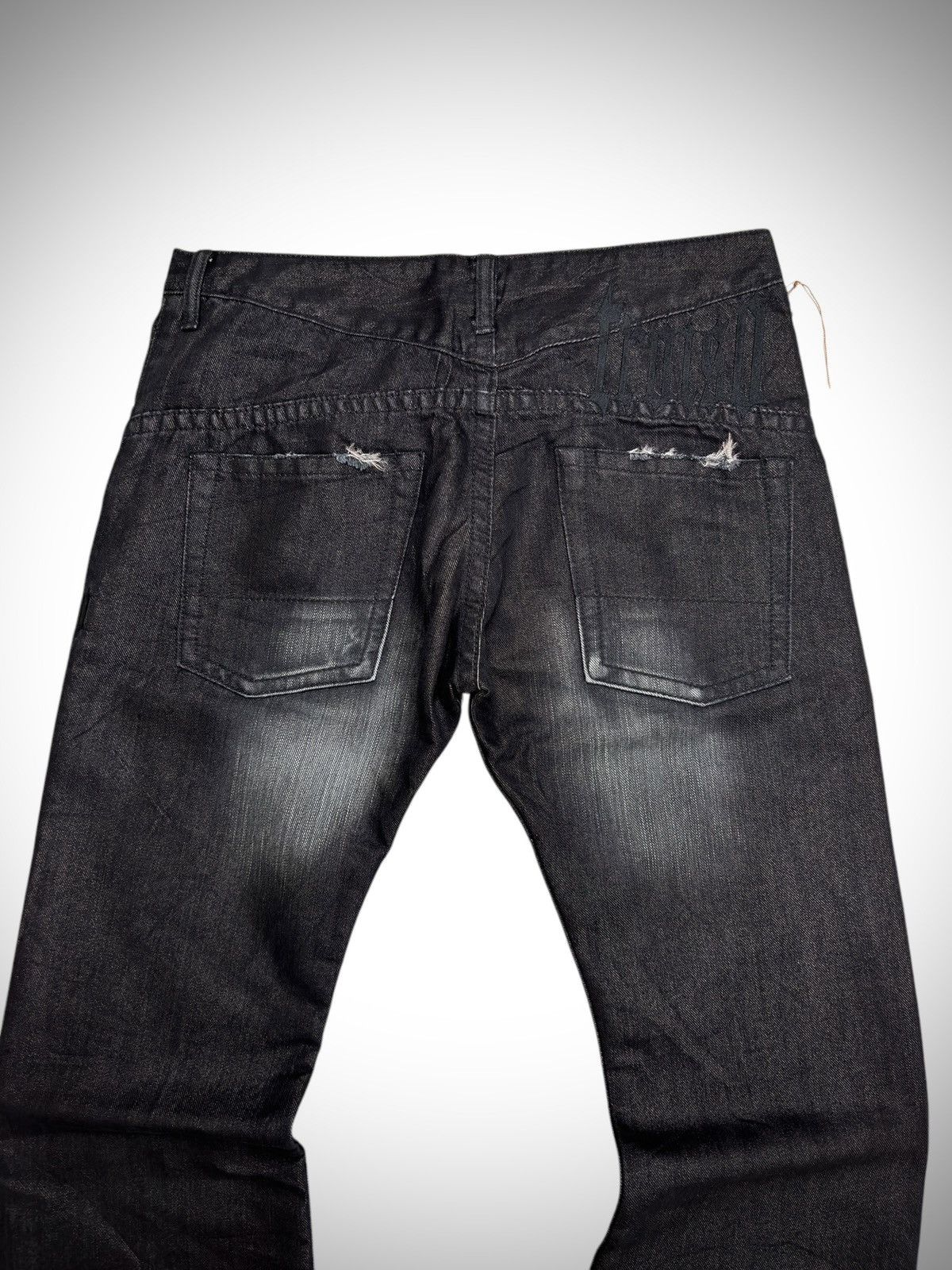 Japanese Brand Flared TROISO - Made in Japan Embroidered If Six Lgb Style Size US 31 - 7 Thumbnail