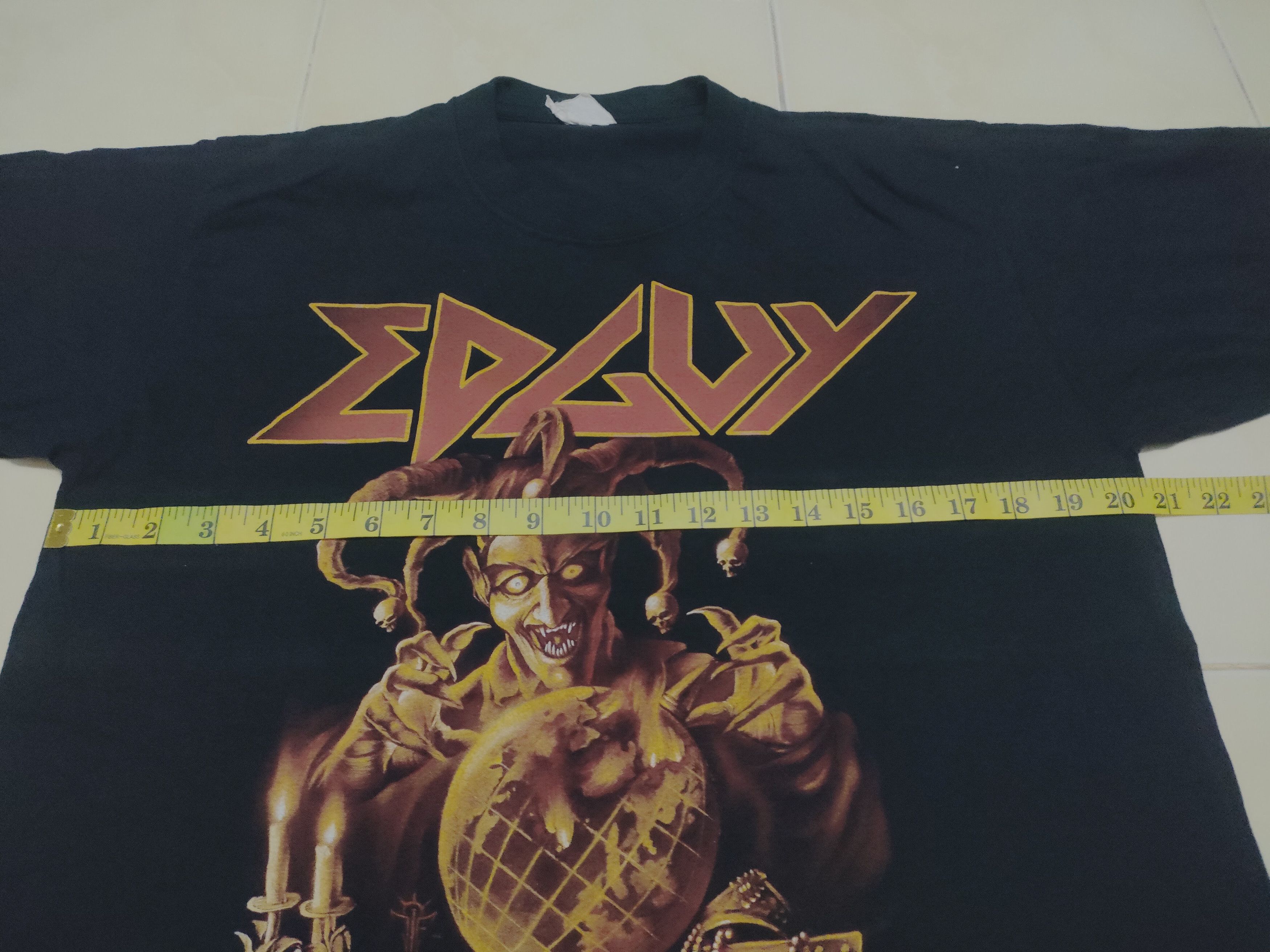 Vintage Vintage Rock Music EDGUY Band Metal Tee Size US M / EU 48-50 / 2 - 5 Thumbnail