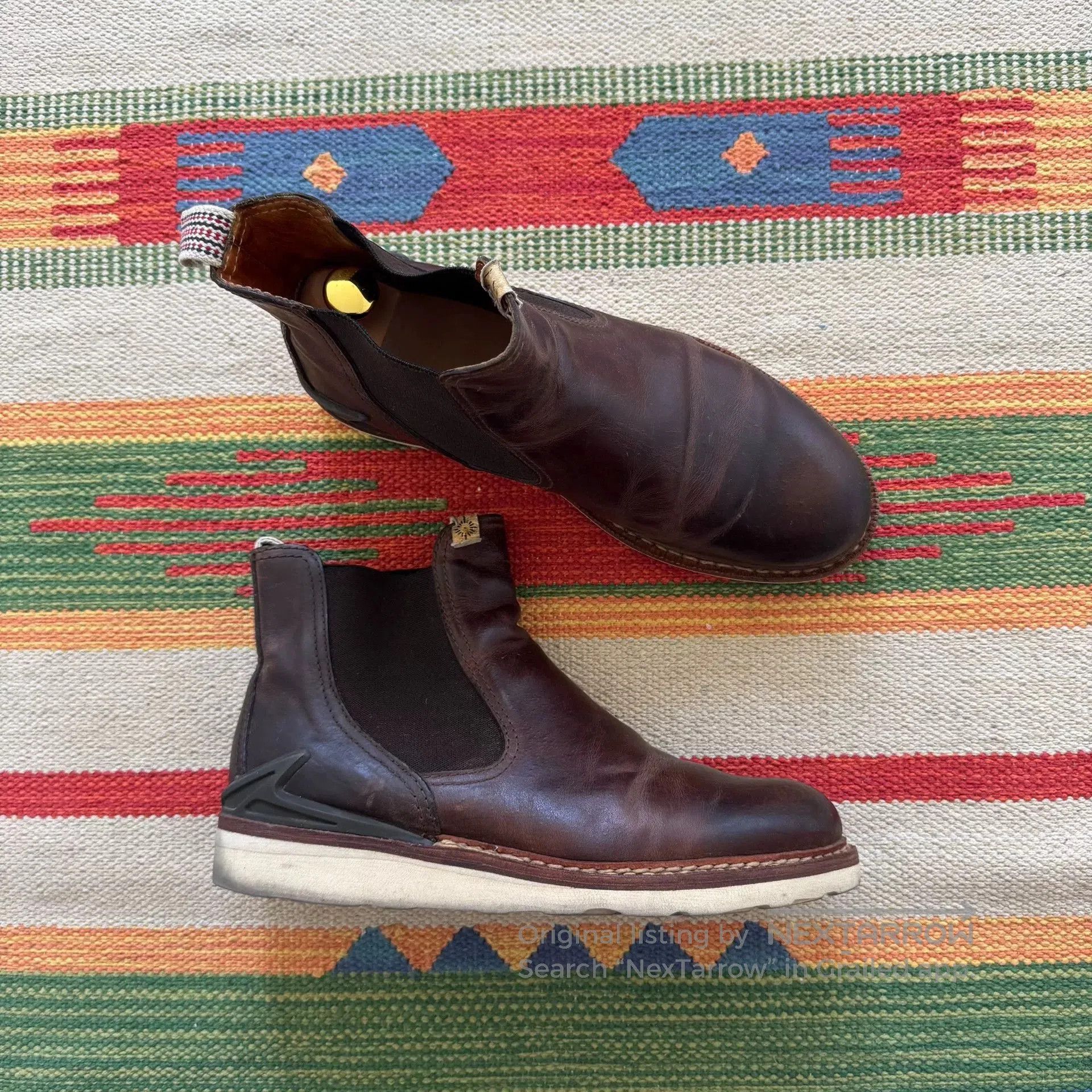 Visvim visvim gornergrat mid folk chelsea boots. Size US 10 / EU 43 - 3 Thumbnail