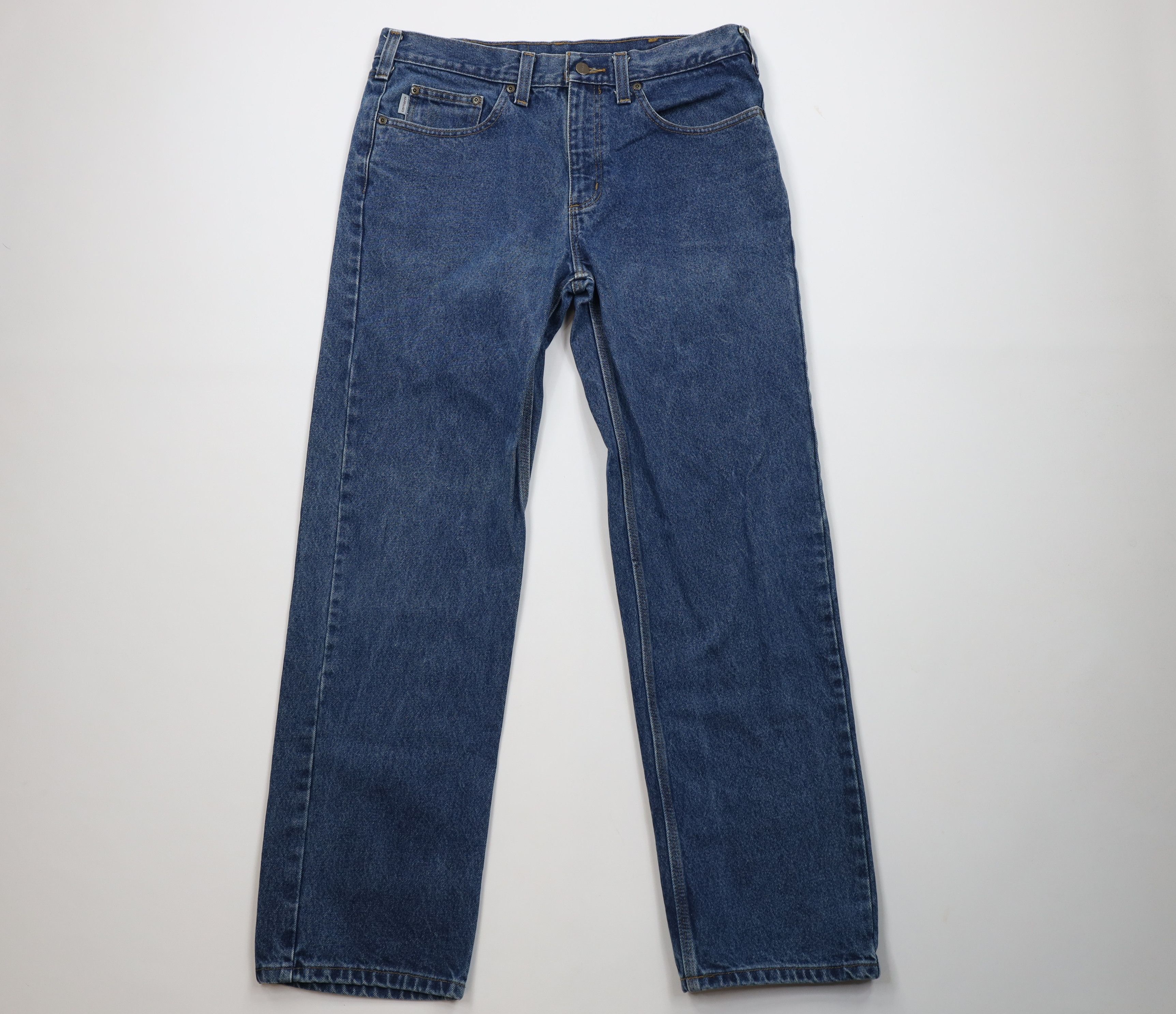 Carhartt Vintage Carhartt Relaxed Fit Straight Leg Denim Jeans Blue Size US 34 / EU 50 - 1 Thumbnail