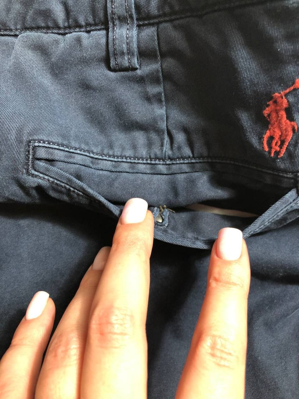 Polo Ralph Lauren × Vintage Vintage 90s Polo Ralph Lauren Shorts Embroidered Logo Size US 34 / EU 50 - 8 Thumbnail