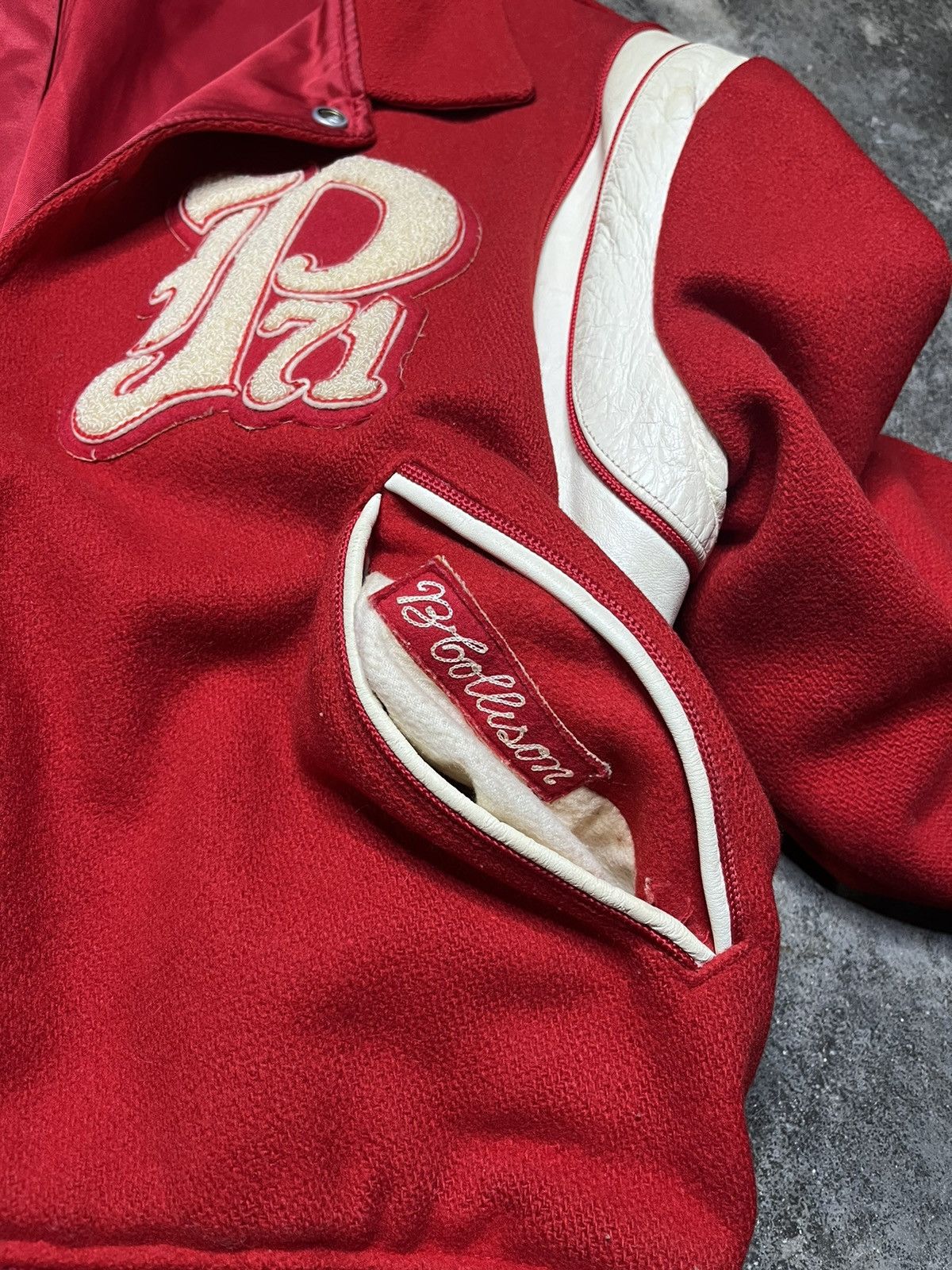 Vintage vintage 70s princeton ivy league varsity letterman jacket Size US L / EU 52-54 / 3 - 14 Thumbnail