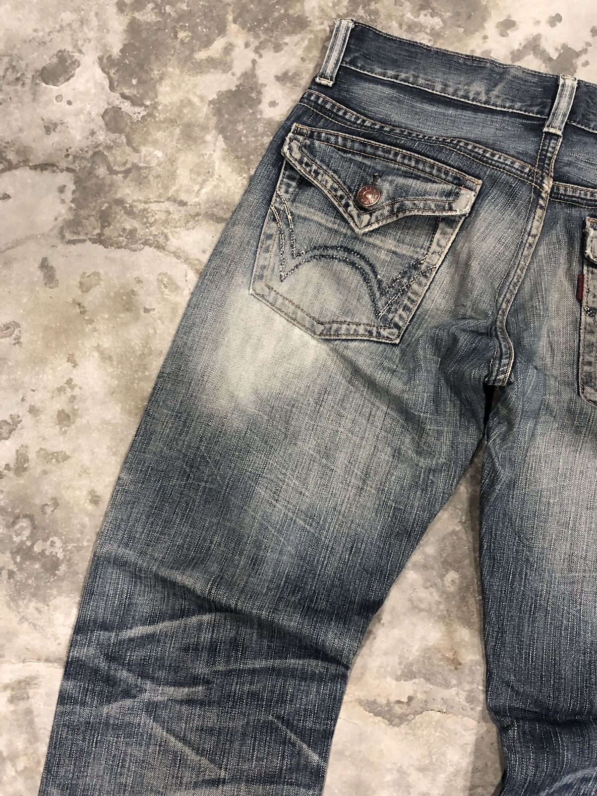 Edition Japan × Edwin Edwin Blue Trip 503 Rare Jeans Size US 33 - 5 Thumbnail