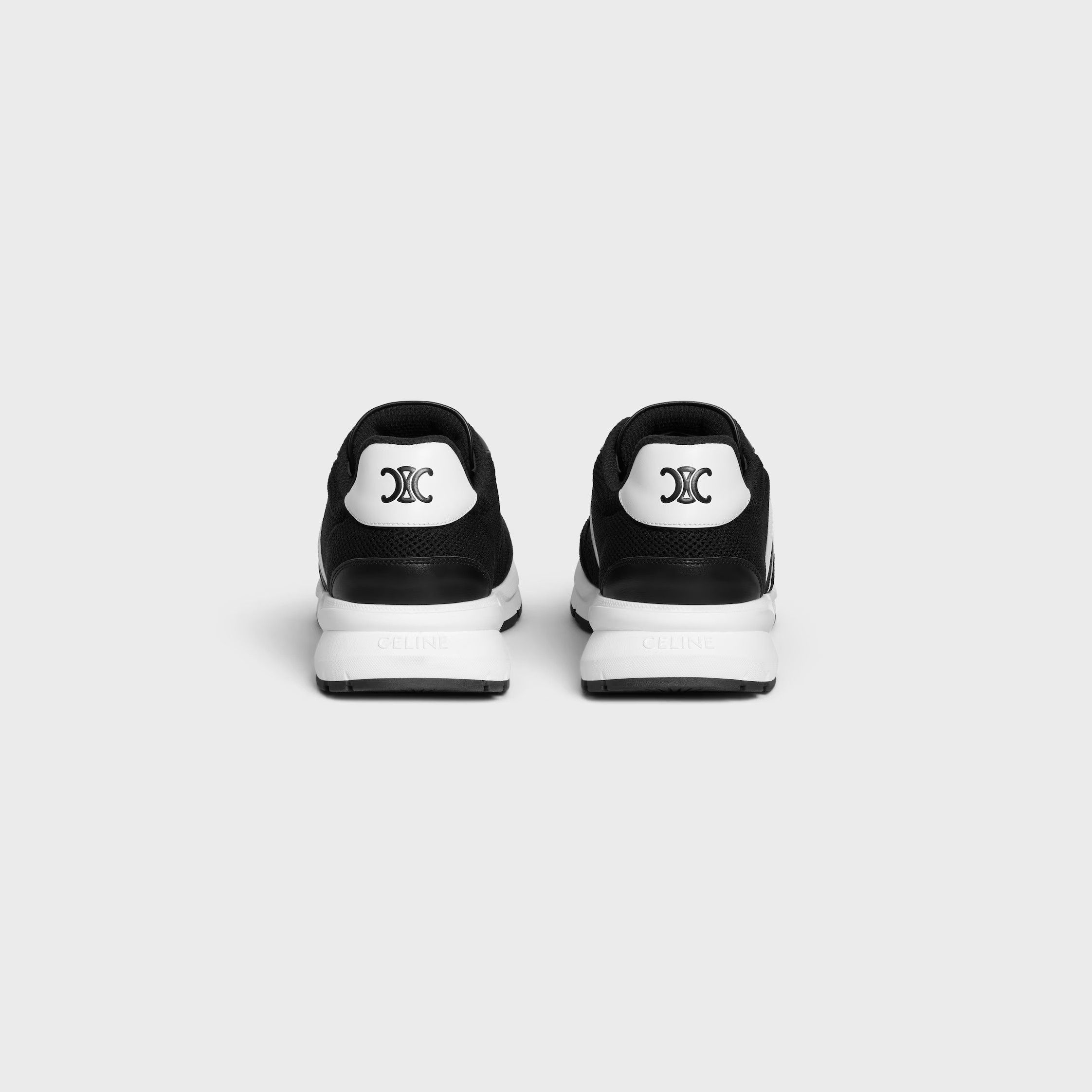 Celine o1loc1c0525 Runner Cr 01 Low Top Sneakers in Black Size US 12 / EU 45 - 3 Thumbnail