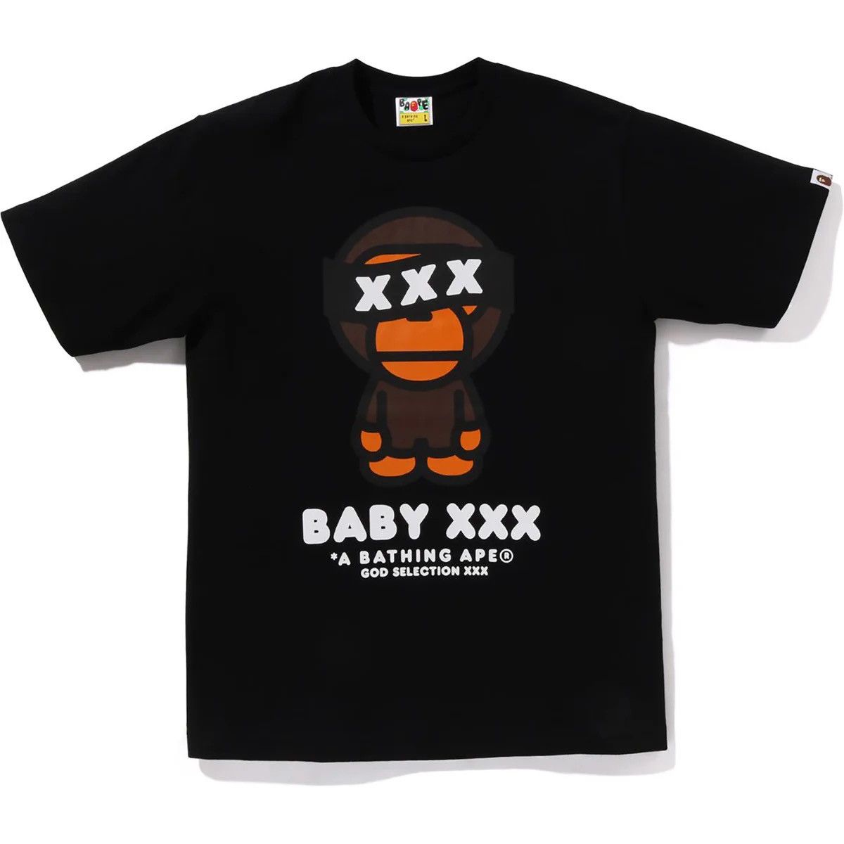 Bape BAPE x God Selection XXX Baby Milo Tee Black Size US XXL / EU 58 / 5 - 2 Thumbnail