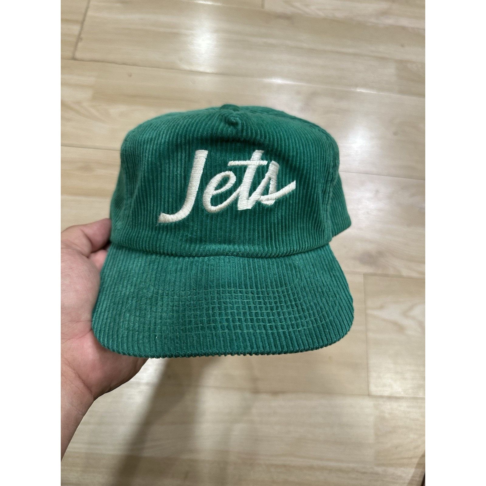 Sports Specialties Vintage New York Jets Sports Specialties Script Snapback Hat Size ONE SIZE - 1 Thumbnail