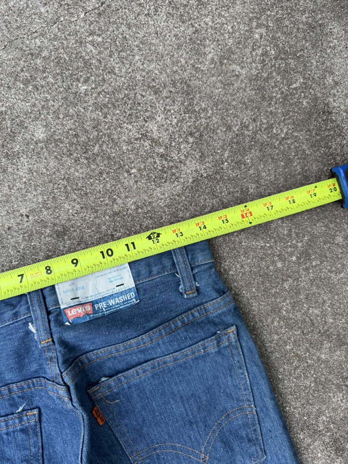 Levi's × Vintage Vtg 70’s Levi’s 646 Orange Tab Bellbottom Flare Jeans 28x28 Size US 28 / EU 44 - 9 Thumbnail