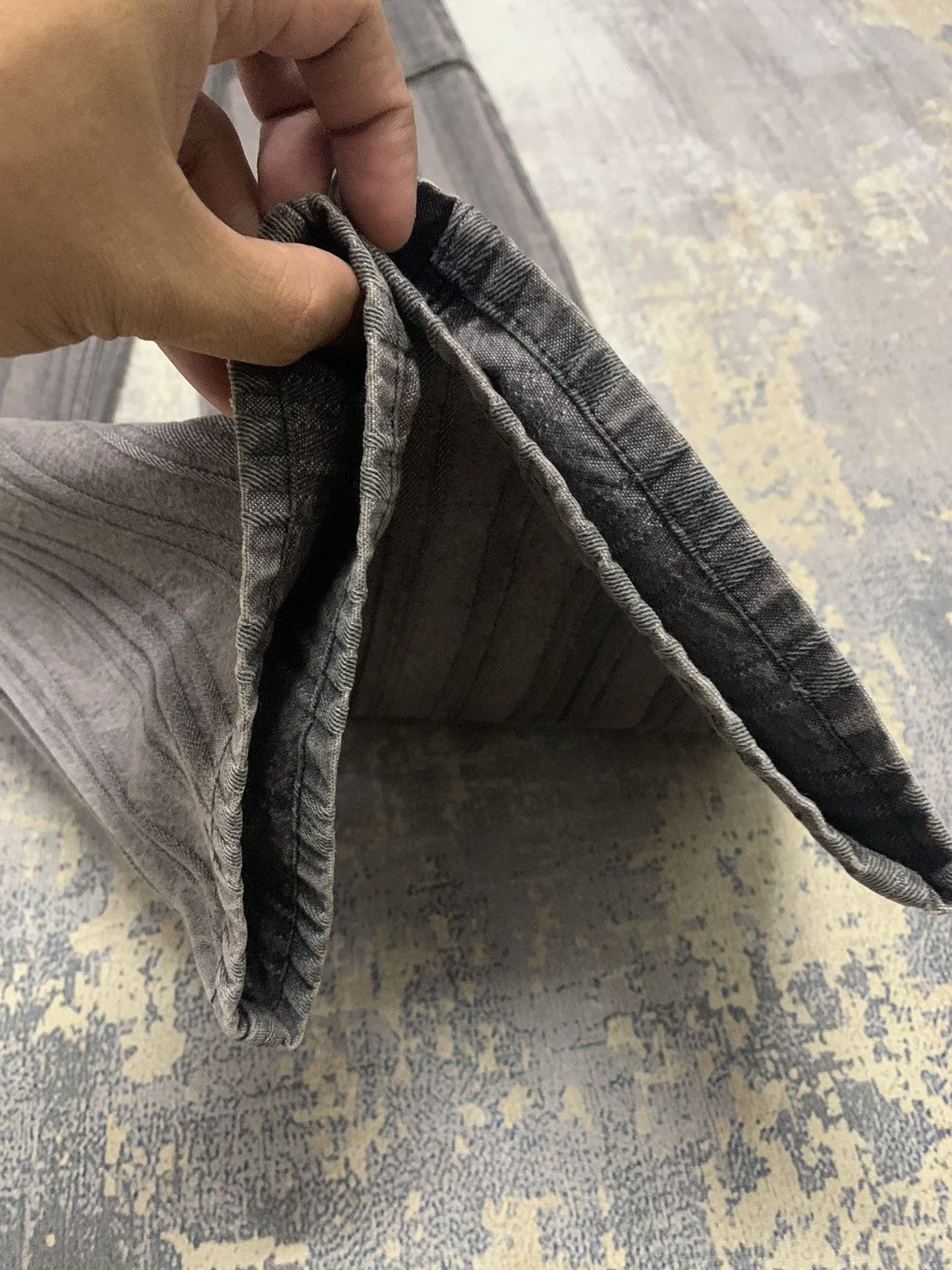Japanese Brand Archive PPFM Striped Twill Cargo Zipper Pockets Pants Size US 29 - 7 Thumbnail