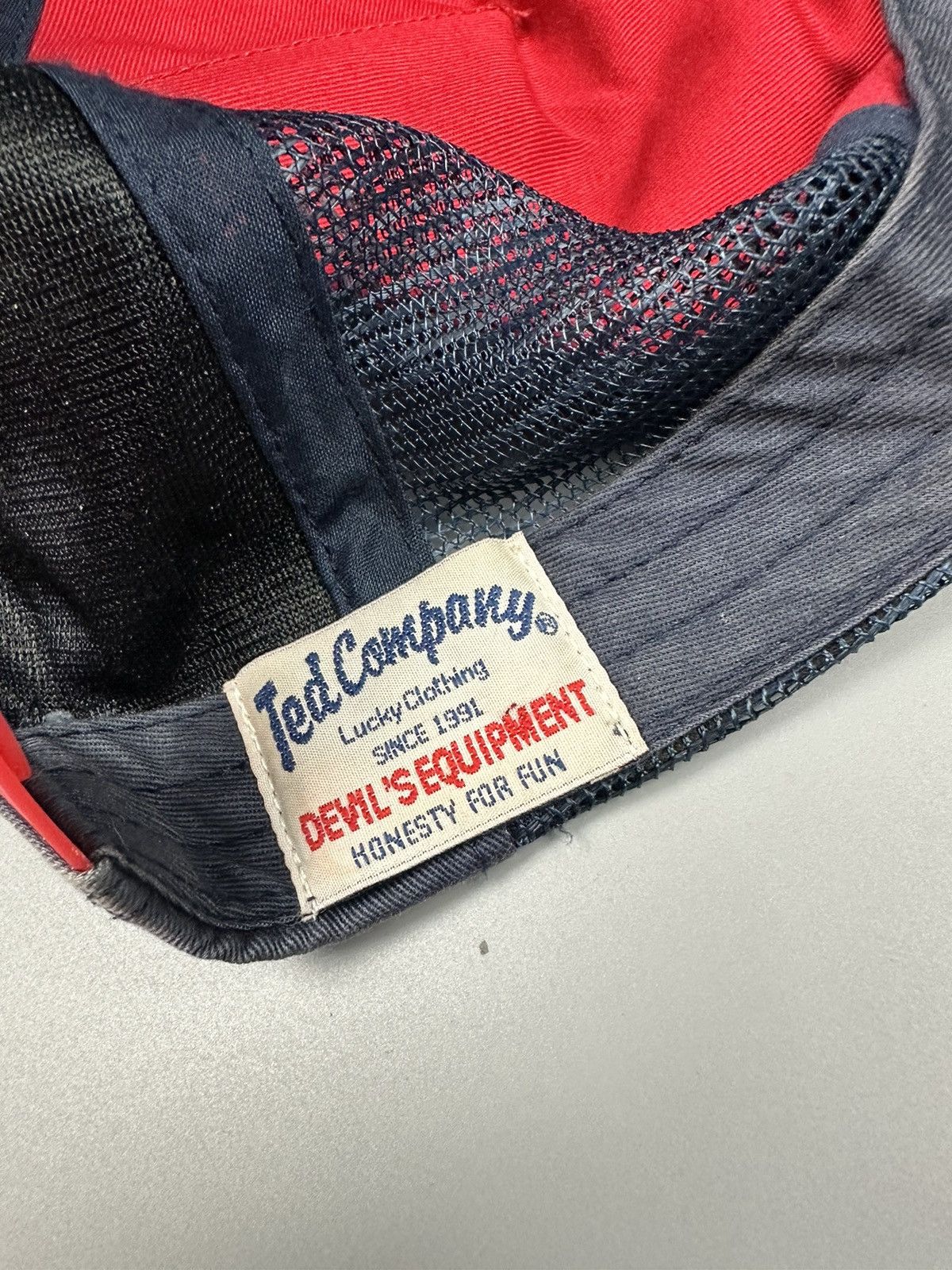 Japanese Brand × Tedman Vintage Ted Company Devil’s Company Hat Size ONE SIZE - 8 Thumbnail