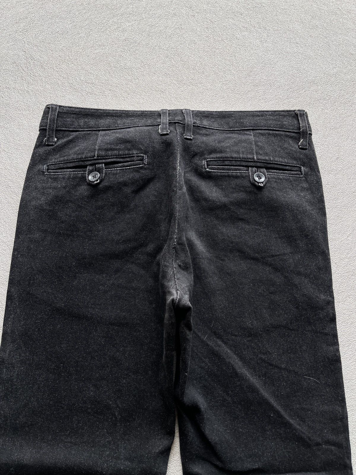 Helmut Lang 2000s HELMUT LANG Black Denim Pants Size US 30 / EU 46 - 9 Thumbnail