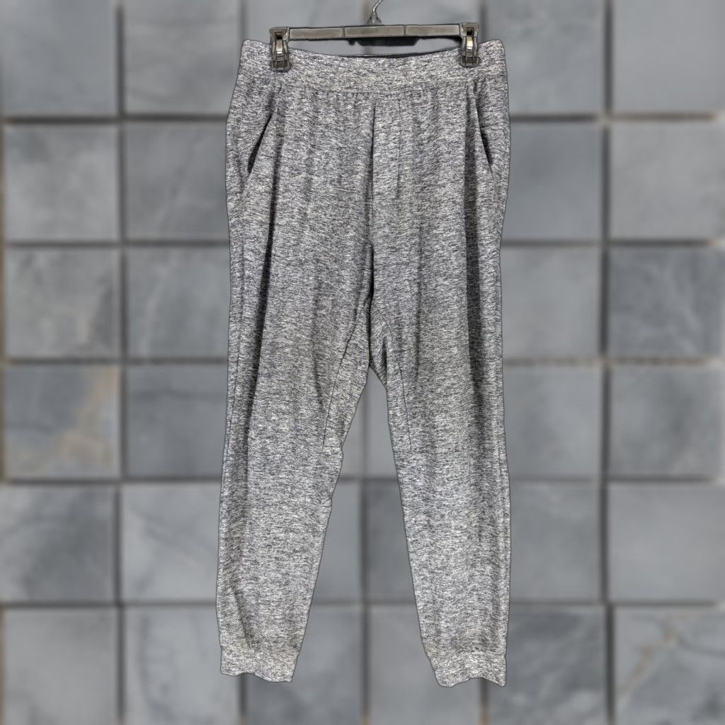 Lululemon Lululemon City Sweat Jogger Mens M Grey Space Dye Tapered Pants LM5595S Size US 31 - 1 Thumbnail