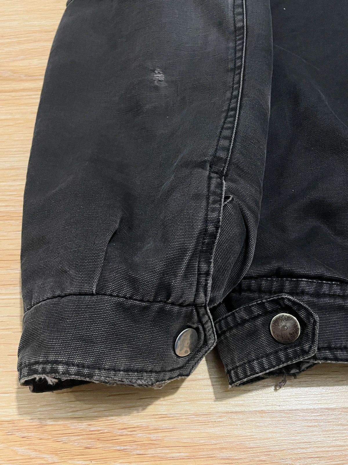 Vintage Vintage LIMA’S Workwear Jacket Faded Black Heavy Canvas Size US L / EU 52-54 / 3 - 15 Thumbnail