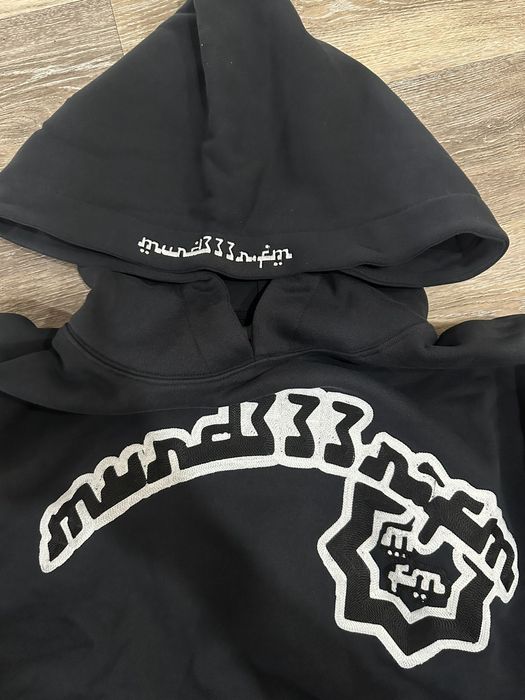 murd333r.fm BLACK MURD333R HOODIE | Grailed