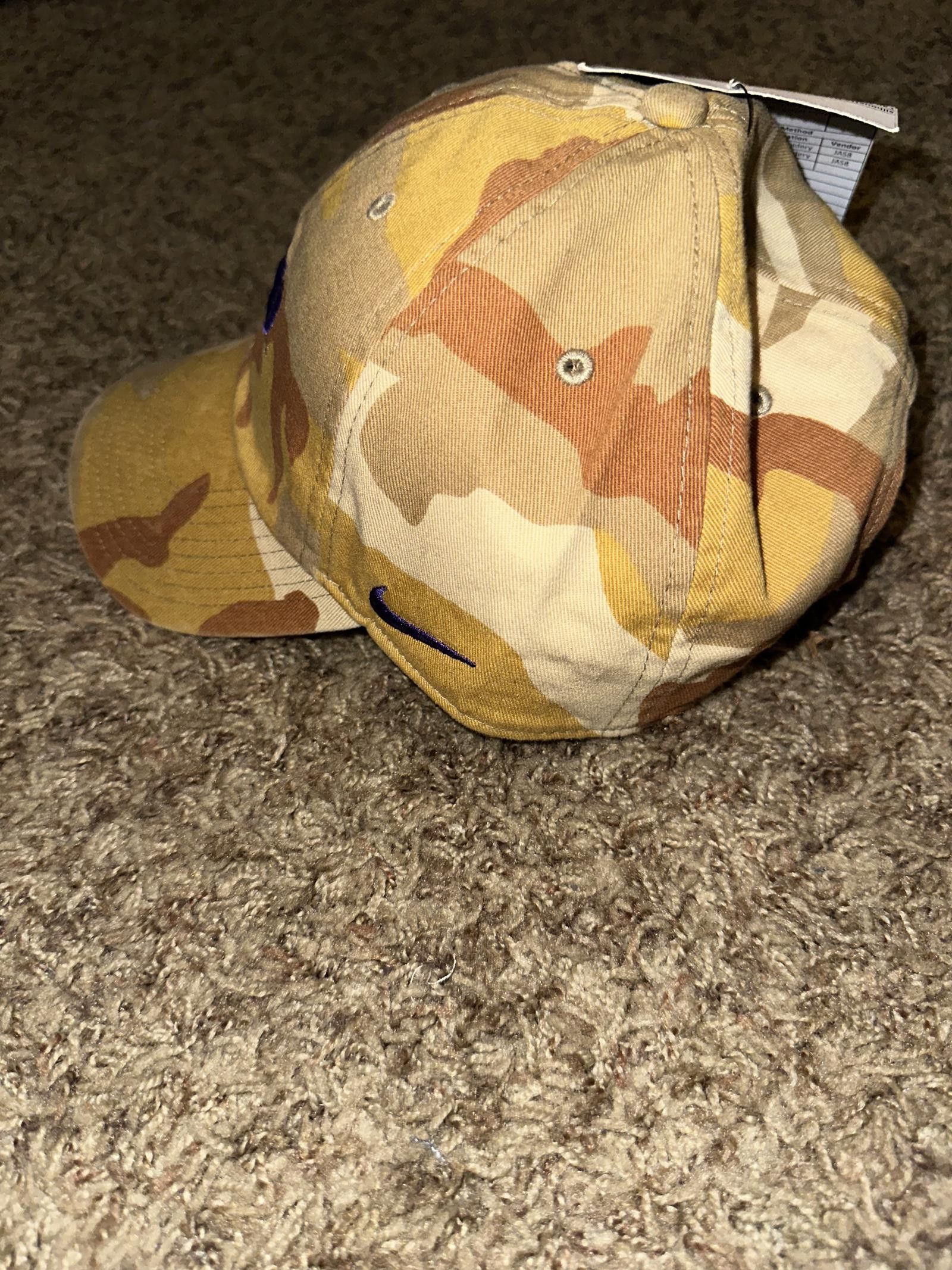 Nike Nike LSU College Heritage 86 Strapback Desert Camo Sample Size ONE SIZE - 3 Thumbnail