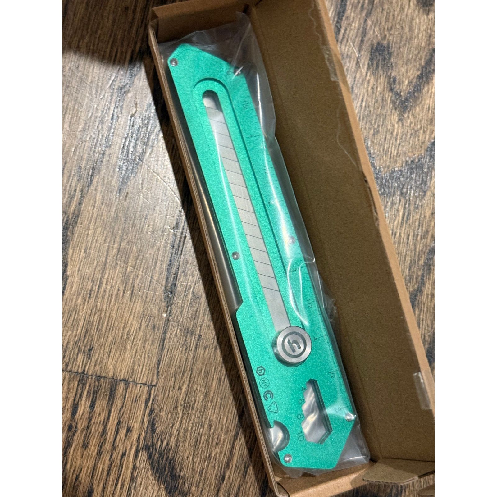 HIDDEN Hidden NY Box Cutter Opener Green RARE NEW Size ONE SIZE - 3 Thumbnail