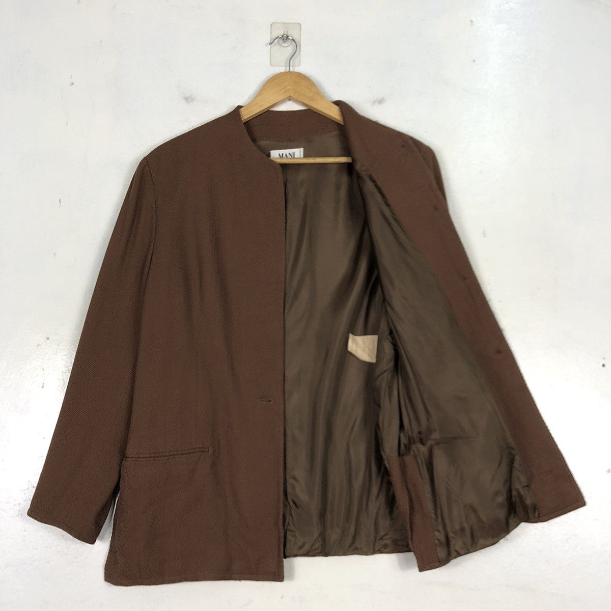 Japanese Brand VINTAGE MANI ITALY COAT Size M / US 6-8 / IT 42-44 - 9 Thumbnail