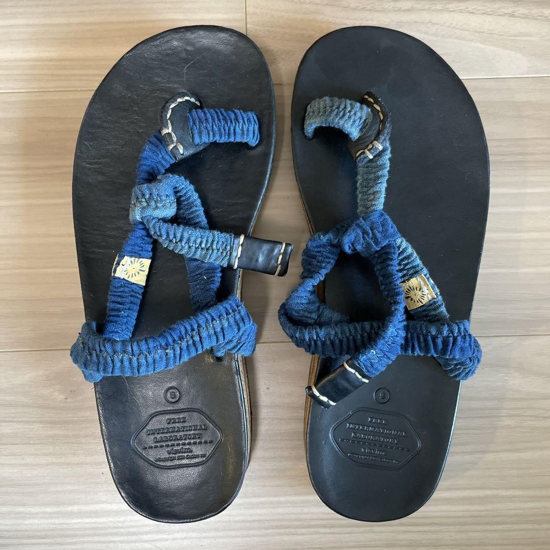 Visvim VISVIM SAMARA SANDAL FOLK Black S | Grailed