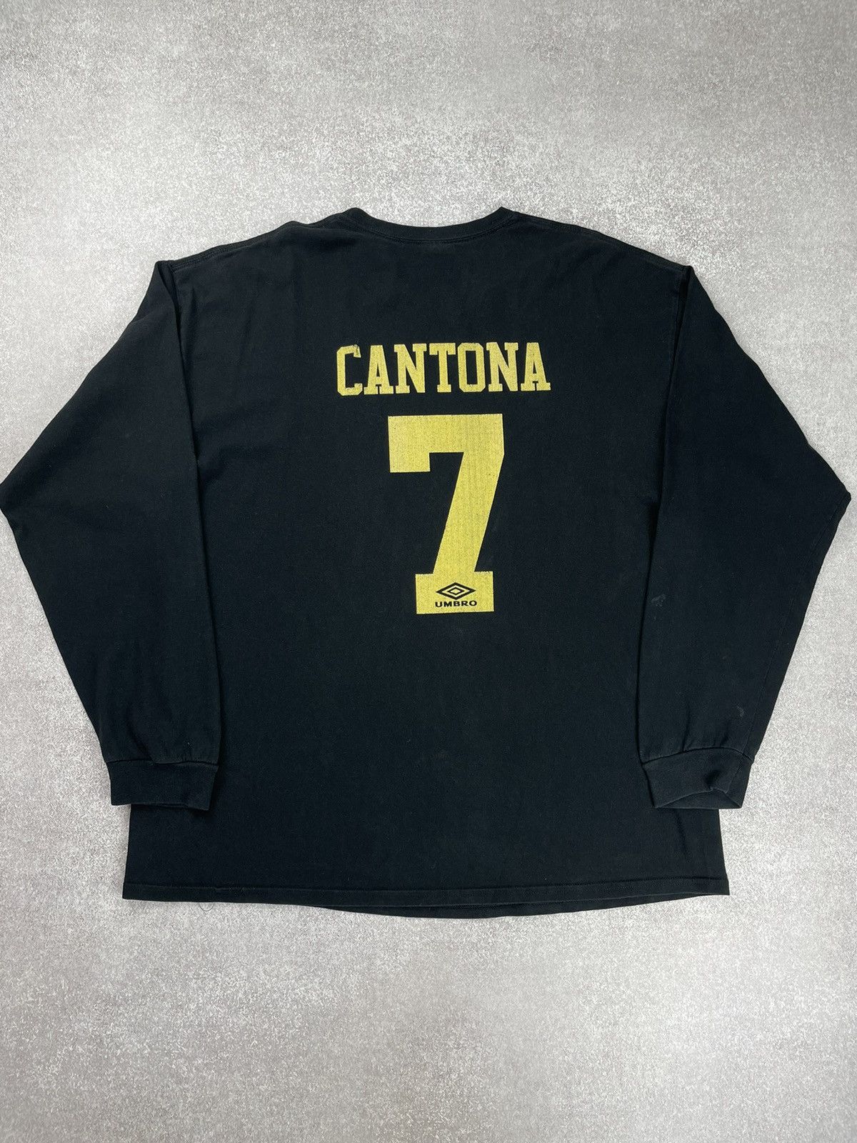 Vintage Vintage Manchester United Eric Cantona Soccer Jersey Size US XXL / EU 58 / 5 - 7 Thumbnail