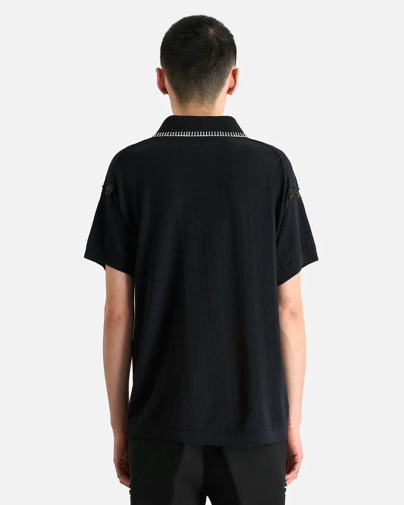 Namacheko o1s1v1r1oon0825 Polo Knit in Blue Nero Size US M / EU 48-50 / 2 - 3 Thumbnail