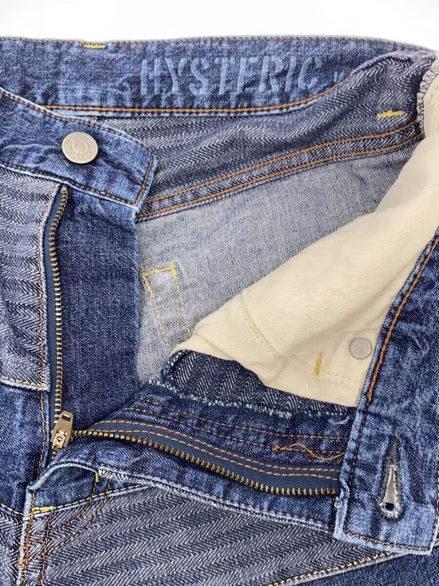 Hysteric Glamour Hysteric Glamour Scratch Flare Denim Pants Blue Size US 29 - 3 Thumbnail
