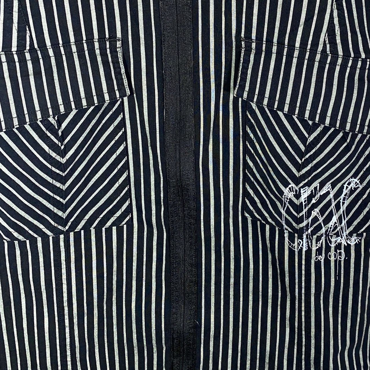 Cop Copine Robe Rayures Streetwear Cyber y2k Vintage 2000’s Cop Copine Size L / US 10 / IT 46 - 3 Thumbnail