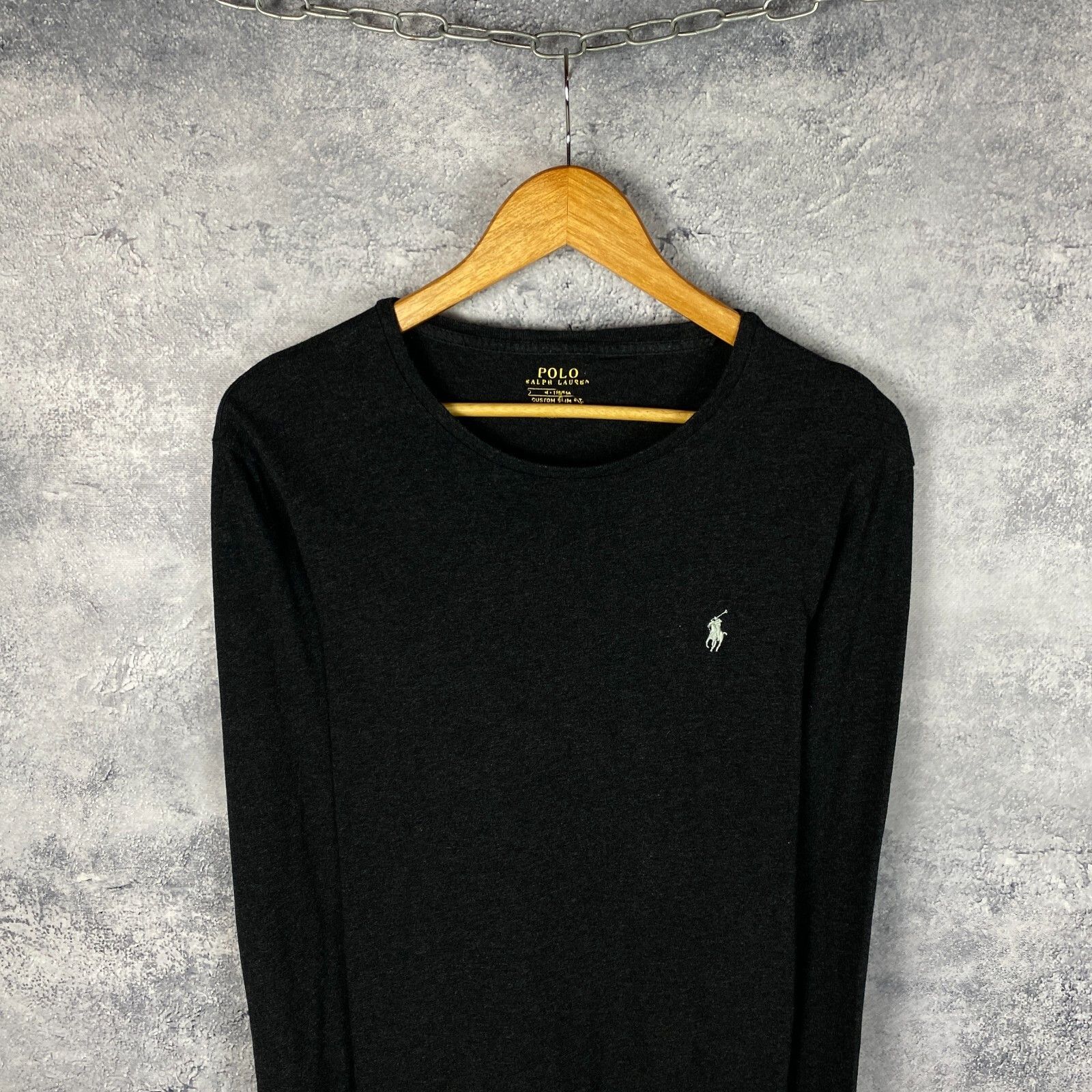 Polo Ralph Lauren Polo Ralph Lauren Men's Longsleeve Size M Gray Cotton ` Size US M / EU 48-50 / 2 - 2 Thumbnail