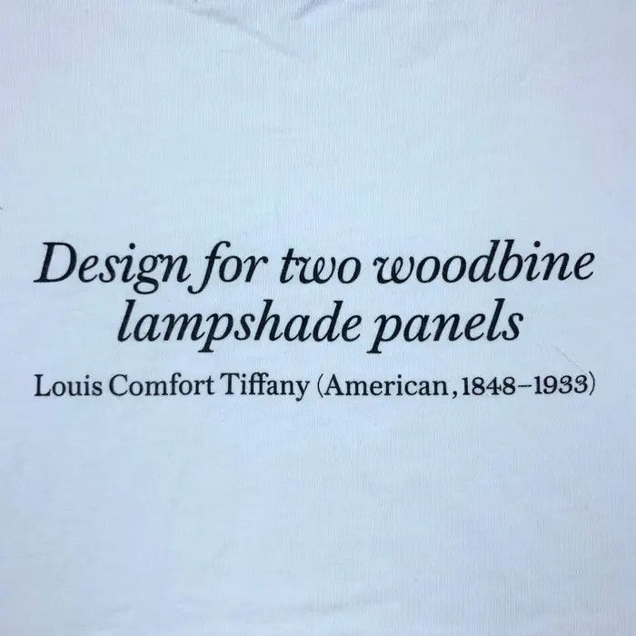 Vintage LOUIS COMFORT TIFFANY Lampshade Panel MET Tee Shirt Size M / US 6-8 / IT 42-44 - 7 Thumbnail