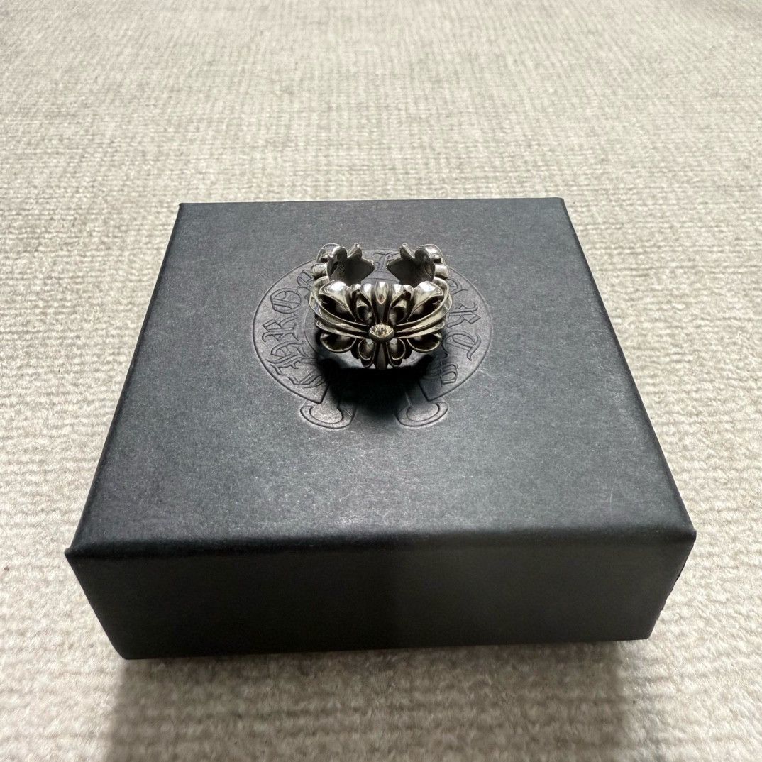 Chrome Hearts Chrome Hearts Double Floral Ring size 8 Size ONE SIZE - 2 Thumbnail