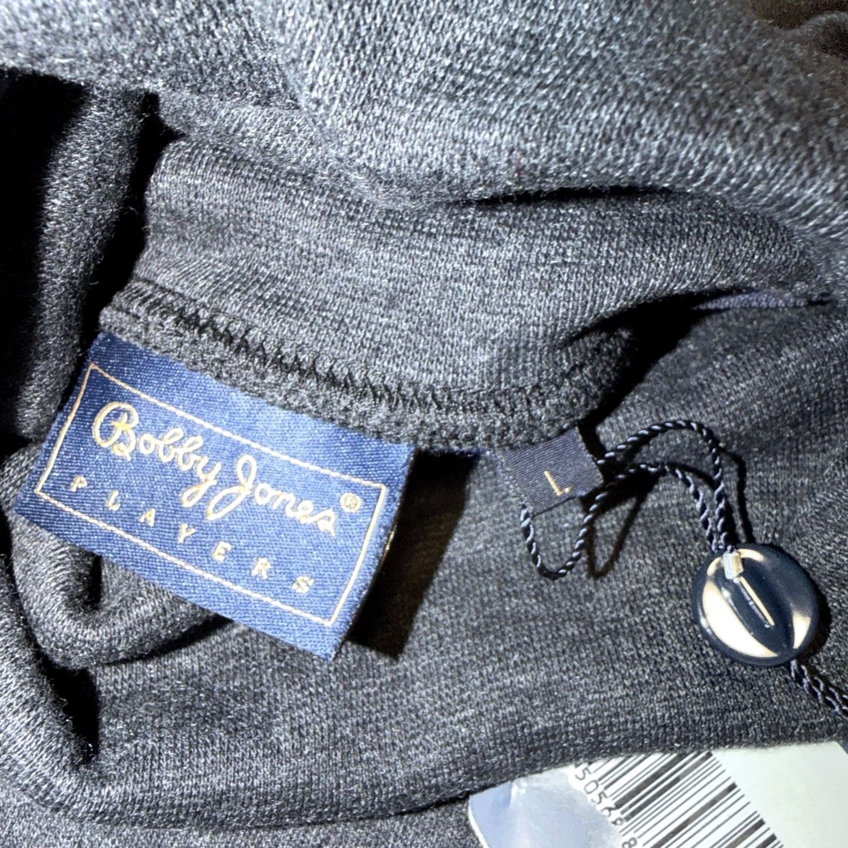 Vintage Bobby Jones Pullover Mens L Black The Club Nevillewood Turtleneck New Golf Size US L / EU 52-54 / 3 - 3 Thumbnail